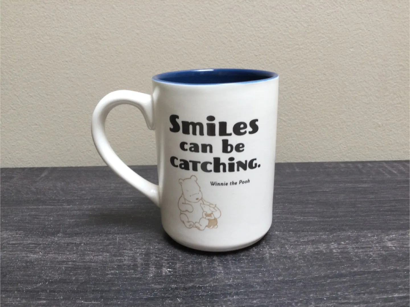 🇨🇦 Hallmark Disney Winnie The Pooh Beige Coffee Mug NEW thumbnail