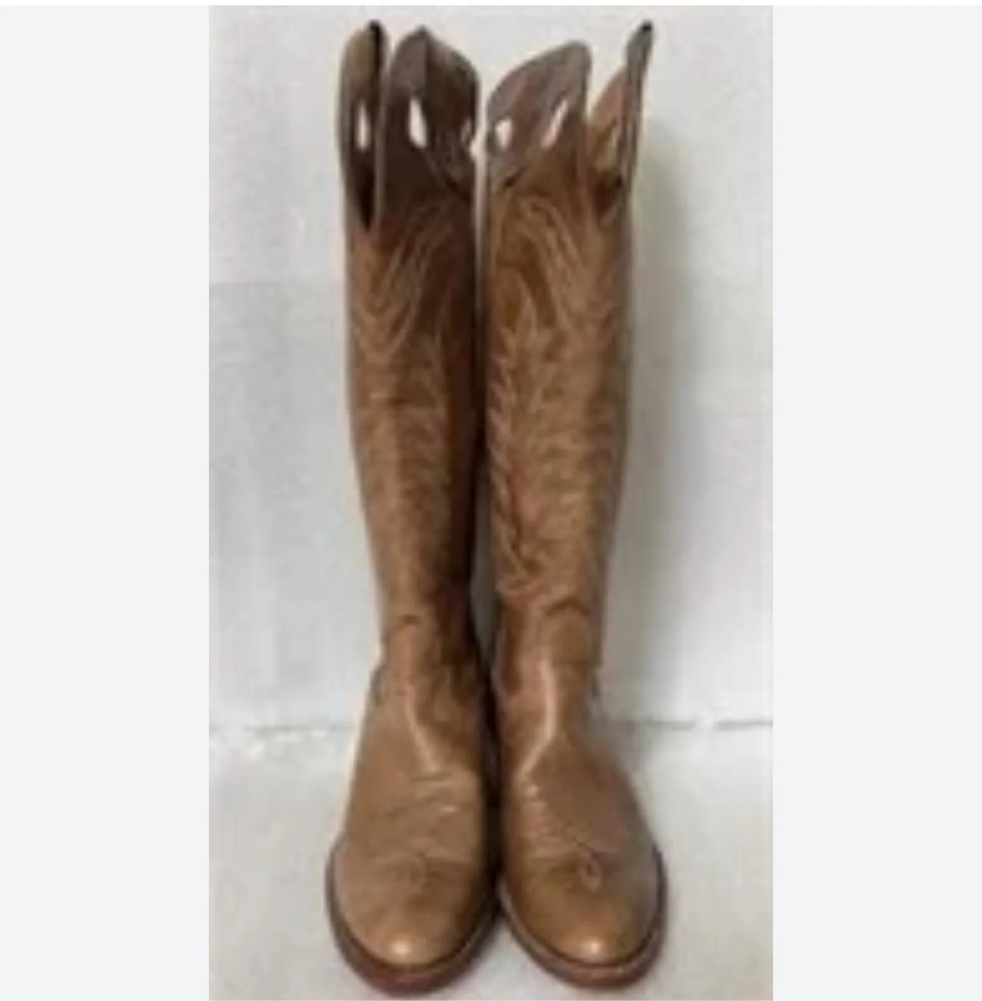 Brand New Go Western Stampede Leather Cowboy Boots image indicator(7)