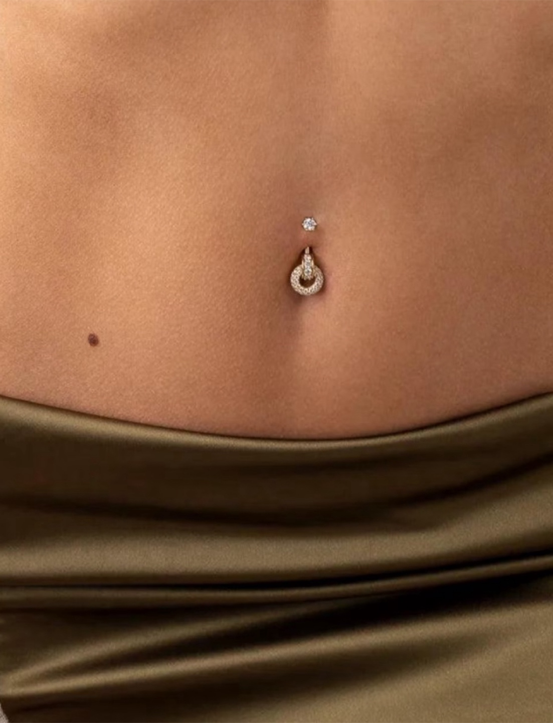 Jolie Co. Belly Button Rings with dome charm - photo 2