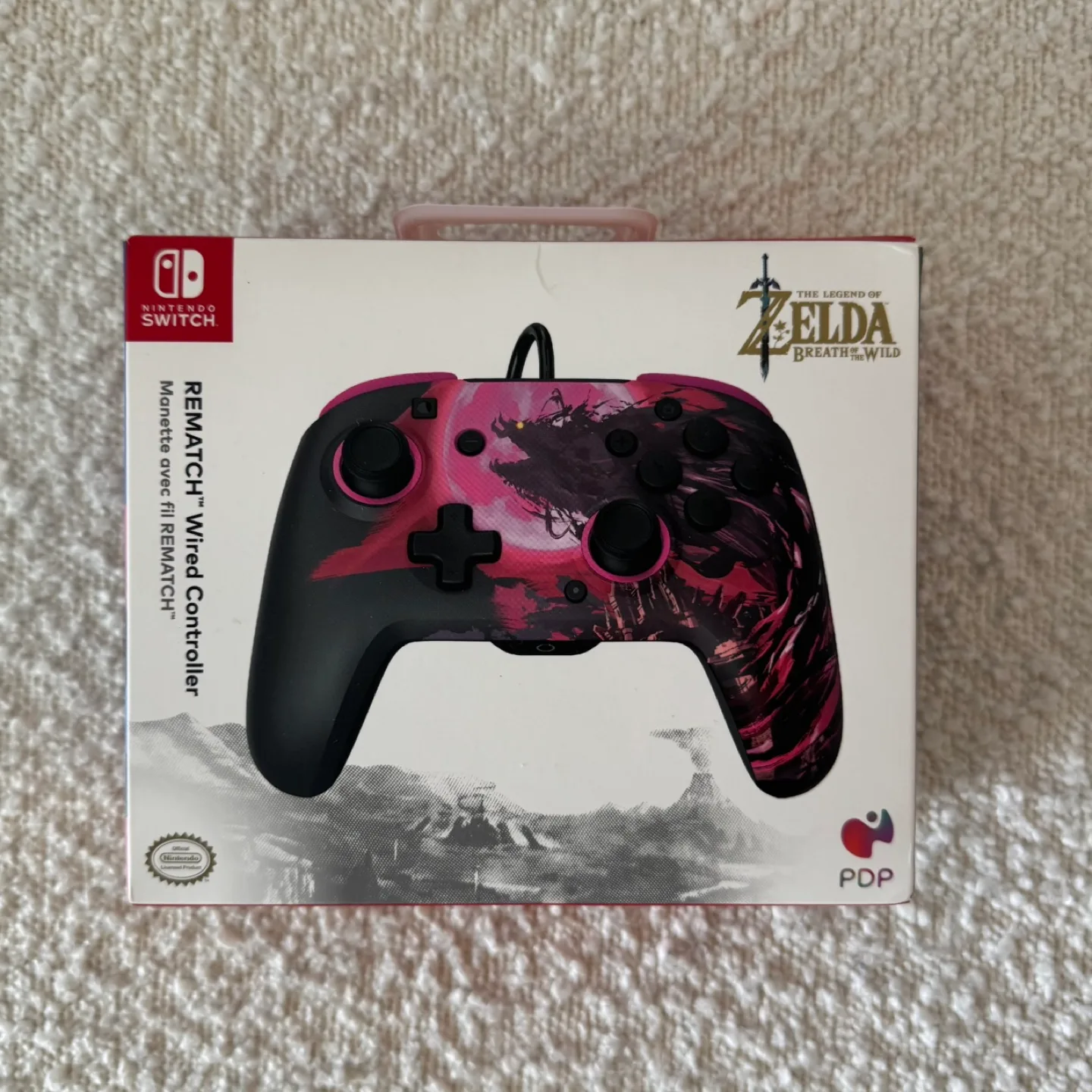 Wired Nintendo Switch Controller Zelda thumbnail