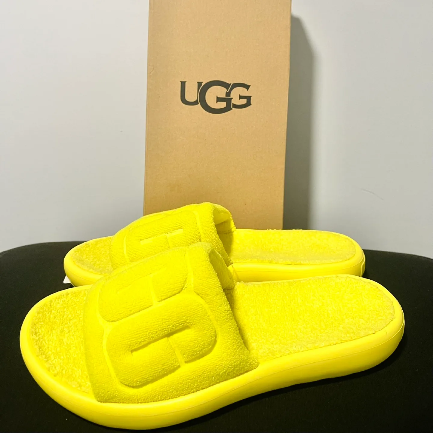 UGG Terry Mini Slide - Yellow - Size 9 image indicator(5)