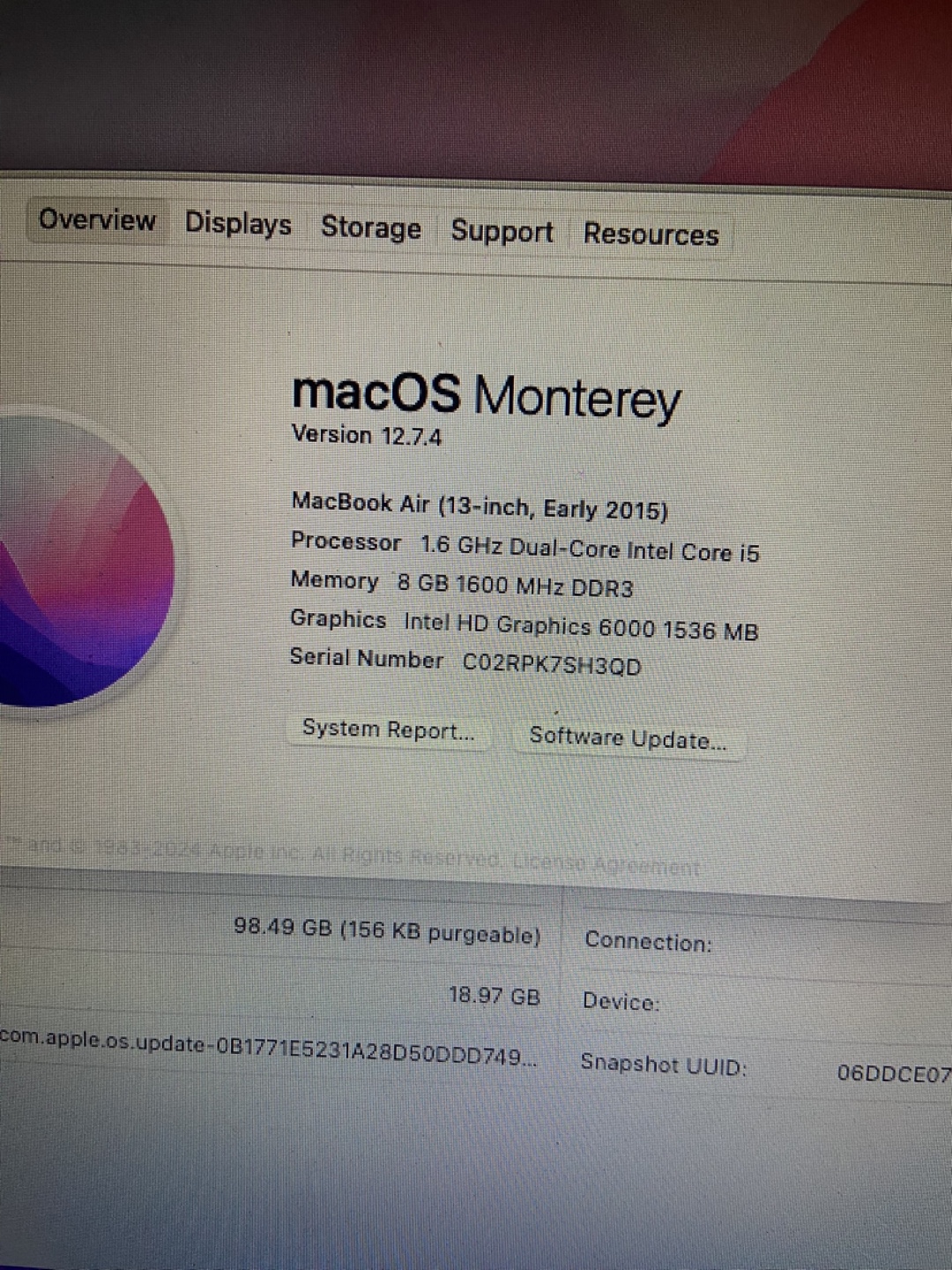 2015 Macbook Air 13” - photo 2