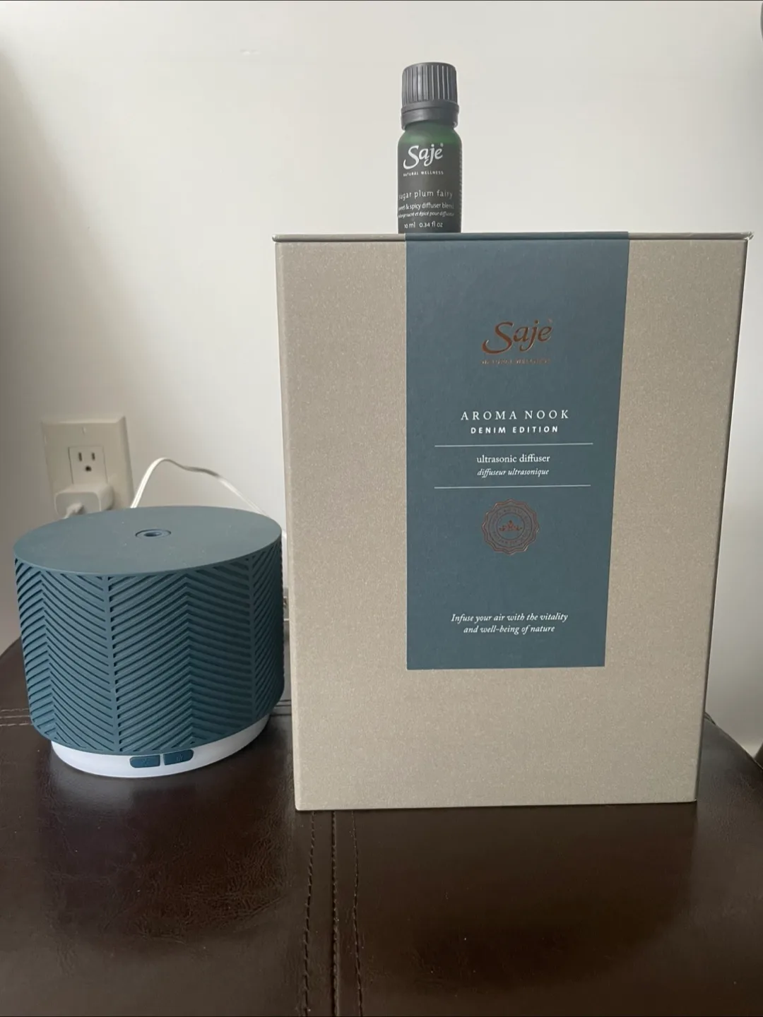 Saje Aroma Nook Denim Edition Diffuser thumbnail