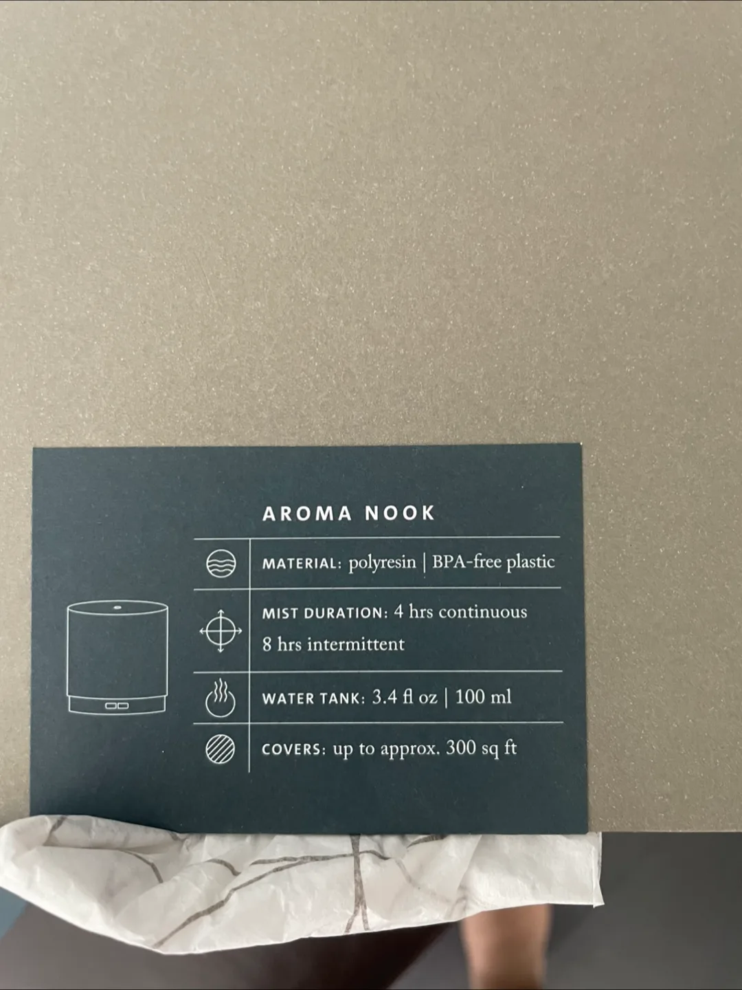 Saje Aroma Nook Denim Edition Diffuser image indicator(5)