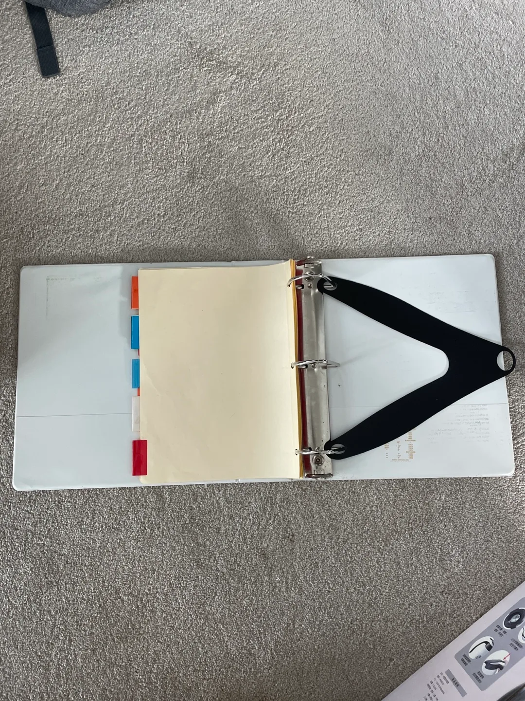 White 3-Ring Binder thumbnail