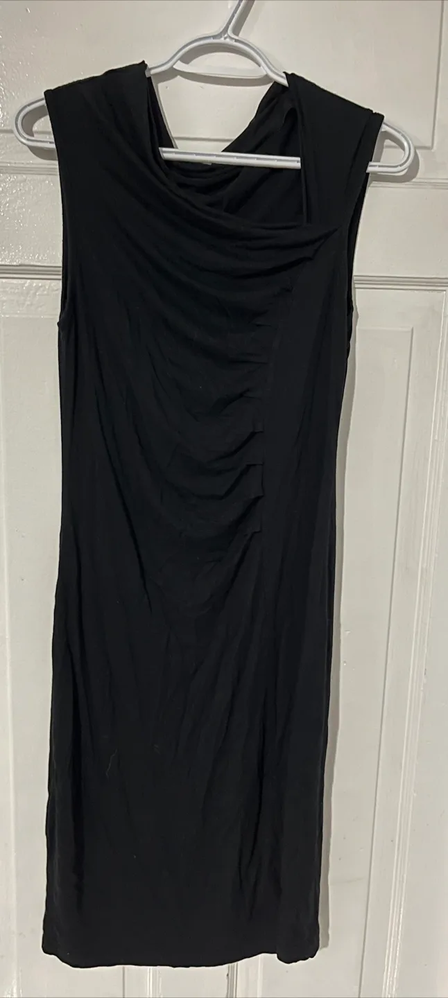 Thyme Black maternity Dress - Size M thumbnail
