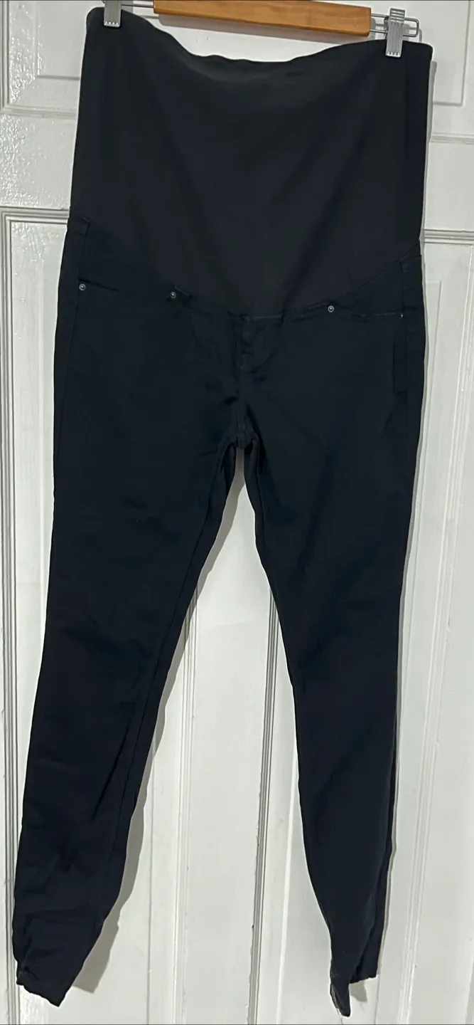 Mama Maternitè Black Maternity Pants - Size 12 thumbnail