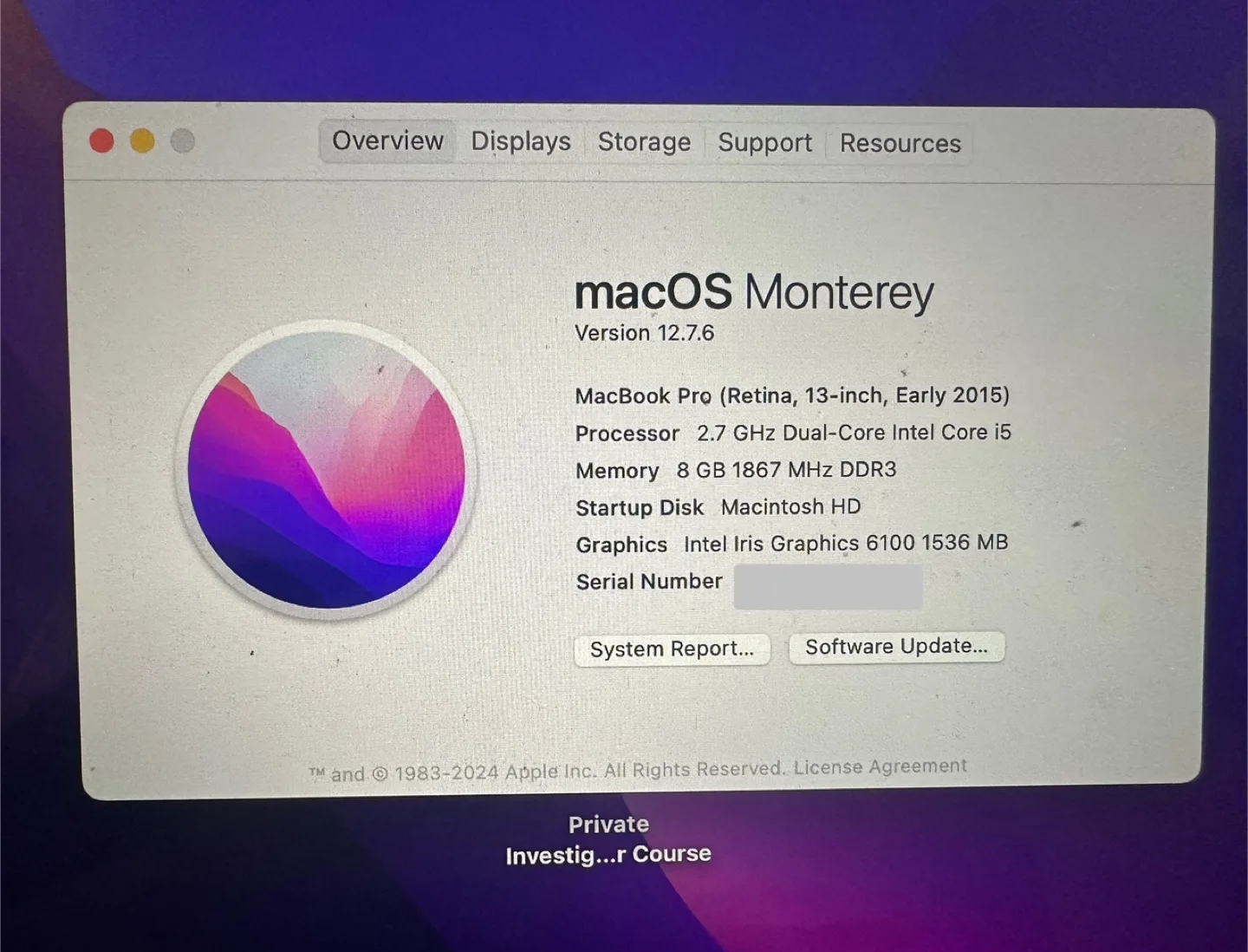 MacBook Pro (13-inch, Early 2015) -Selling for Parts or Repair thumbnail