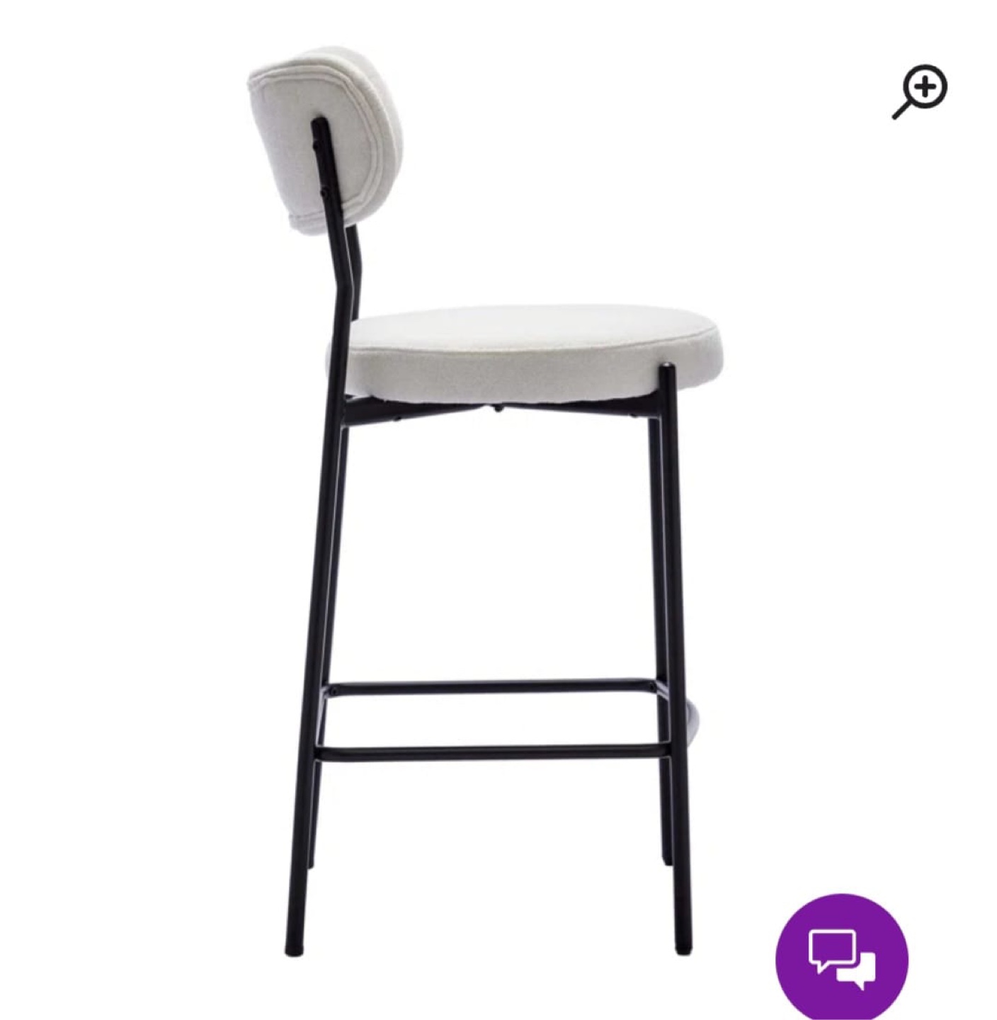 Brand New 4 Set Chair White & Black - photo 4
