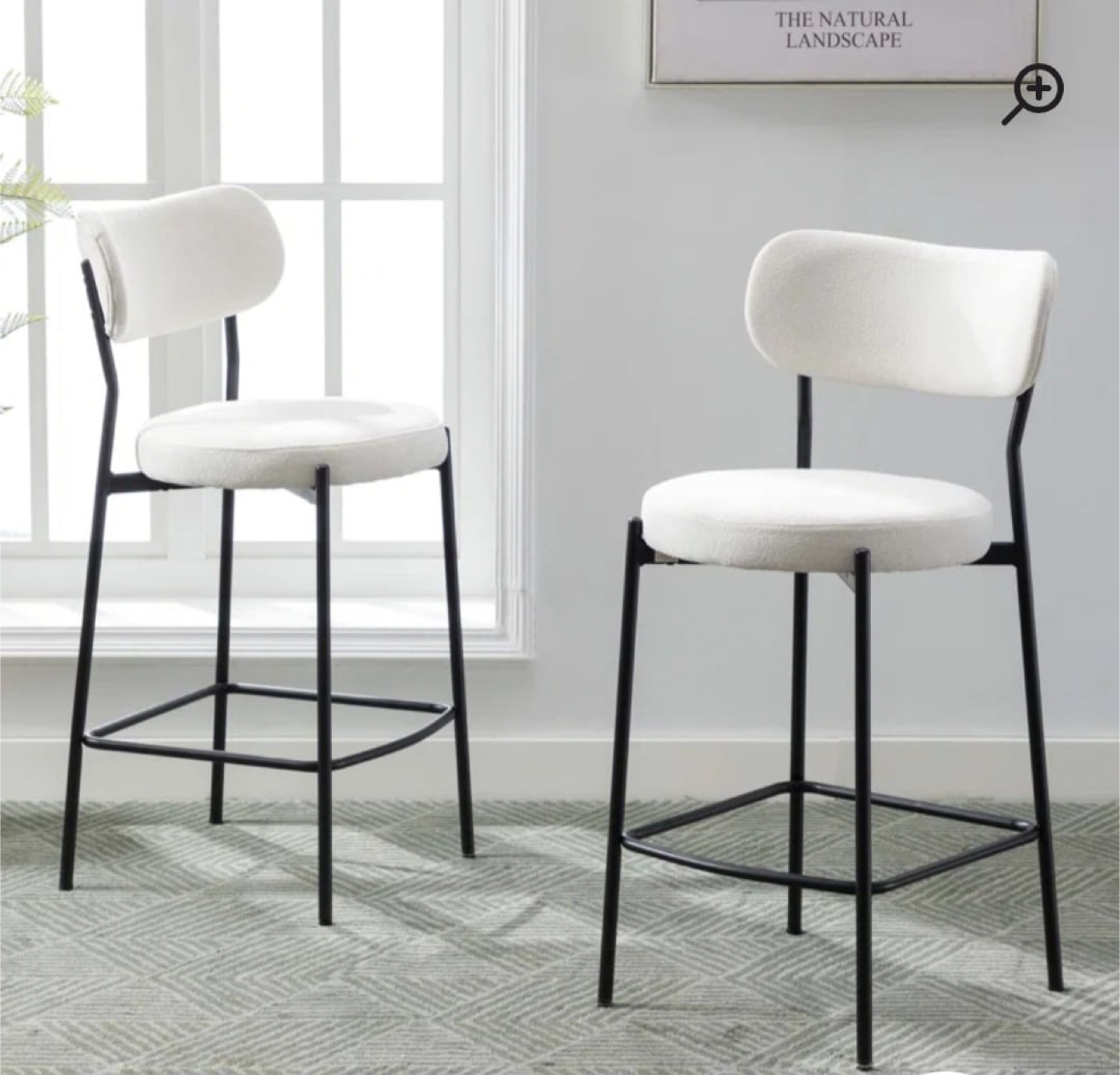 Brand New 4 Set Chair White & Black - photo 3