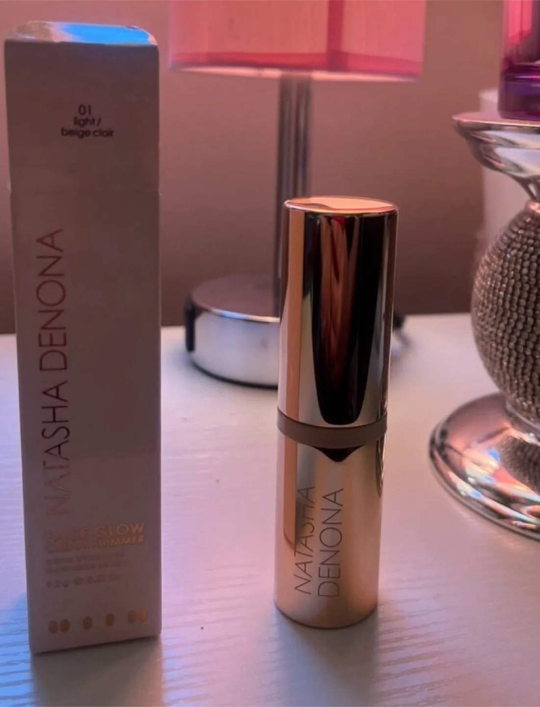 Natasha Denona Face Glow Cream Shimmer Stick 01 Light thumbnail