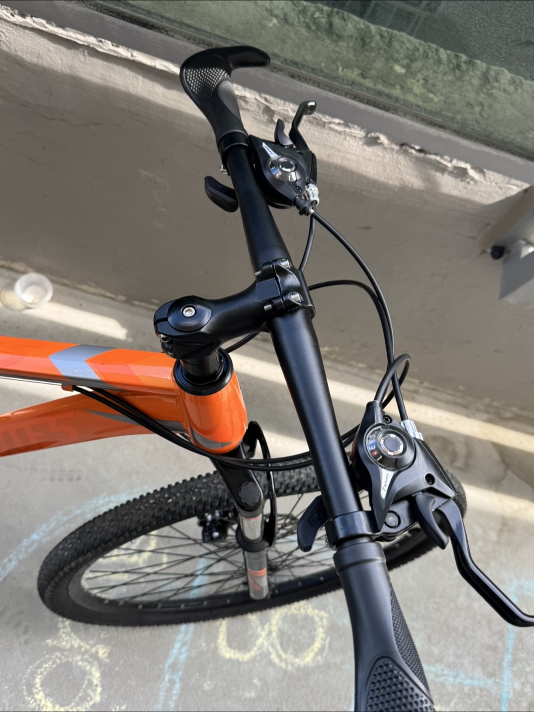 Orange Mountain Bike - photo 4