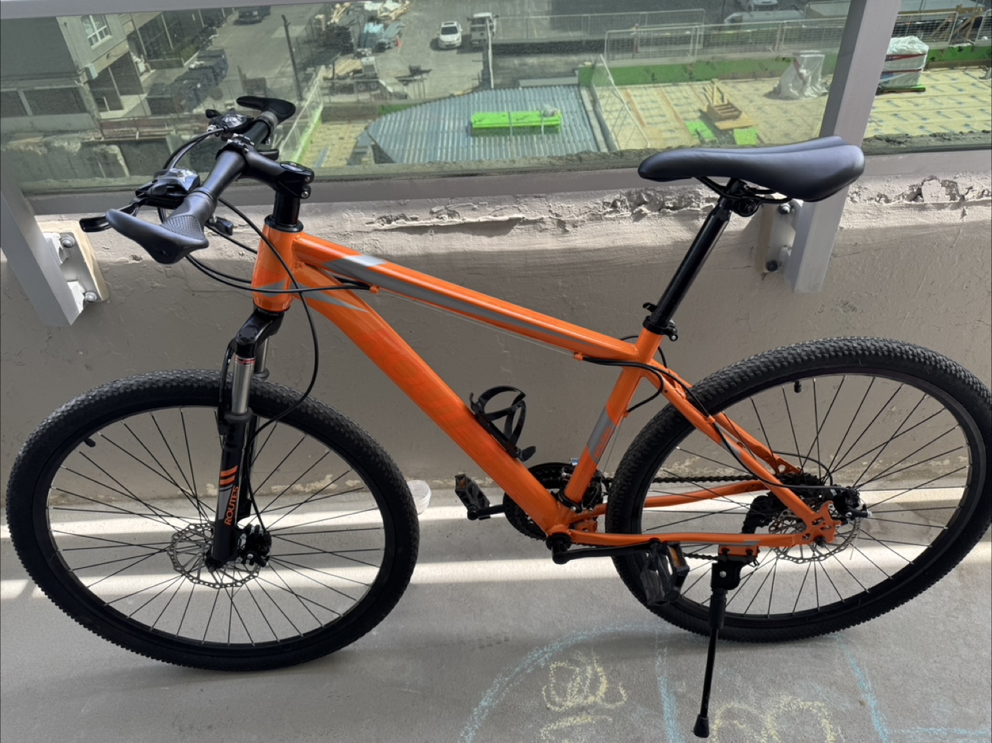 Orange Mountain Bike