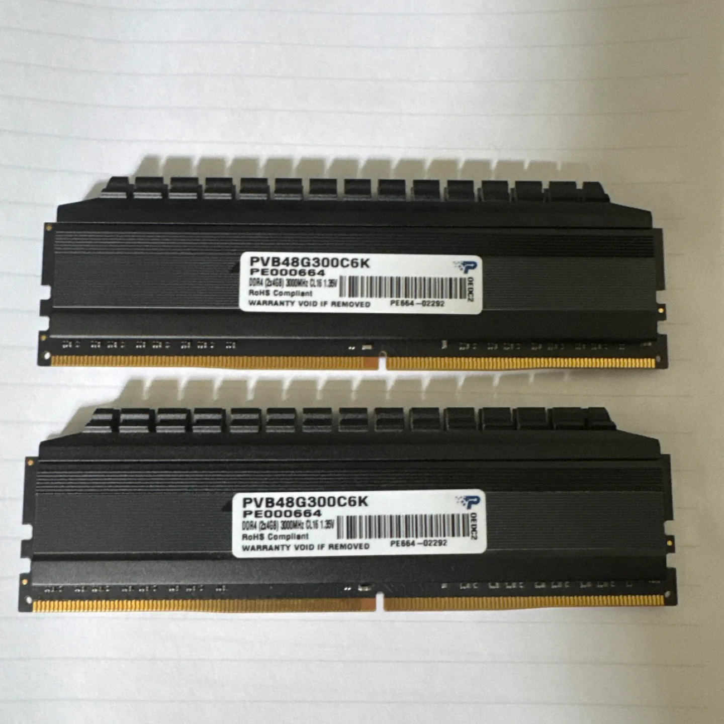 Patriot Viper PVB48G300C6K DDR4 RAM - 8 Kit thumbnail