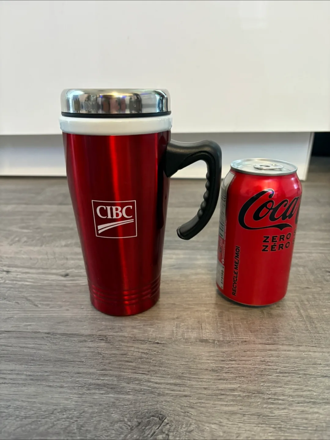 Traveling Coffee Mug inside is ceramic  $5 firm new thumbnail