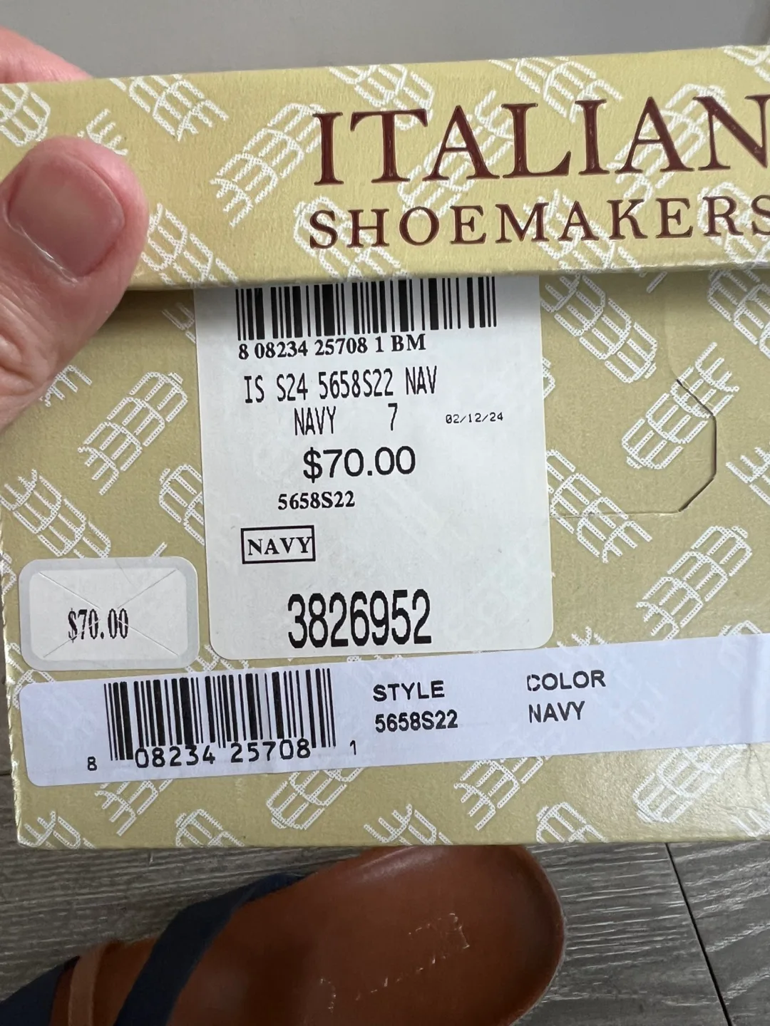 Sandals with Navy Strap image indicator(3)