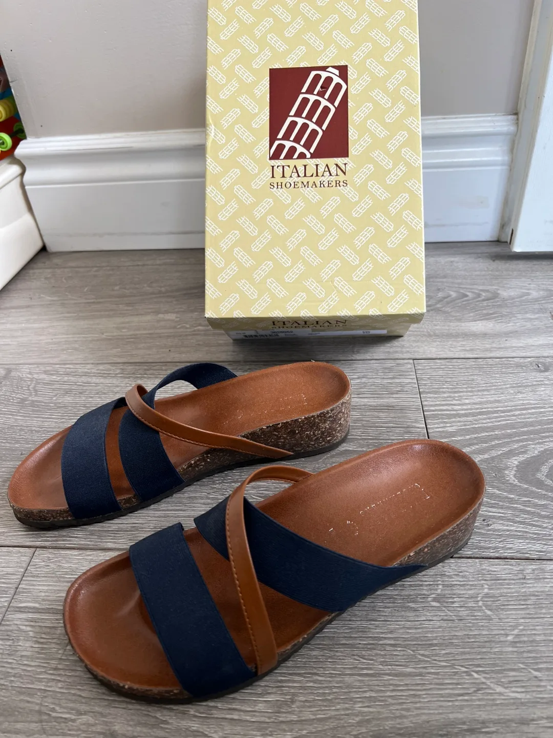 Sandals with Navy Strap image indicator(2)