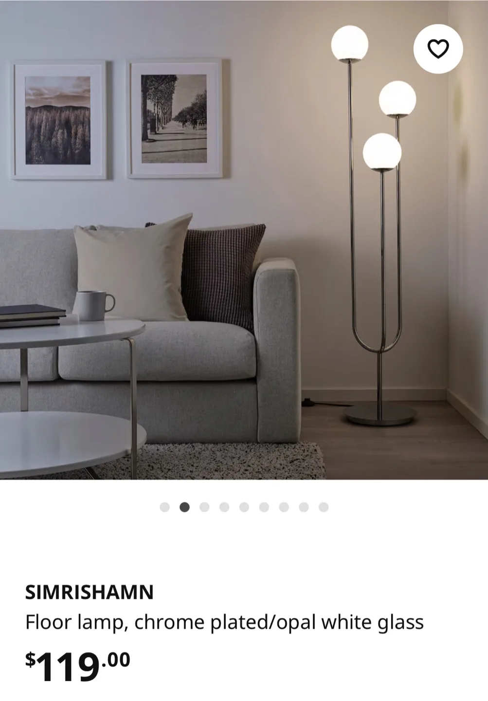 IKEA Globe Floor Lamp image indicator(2)