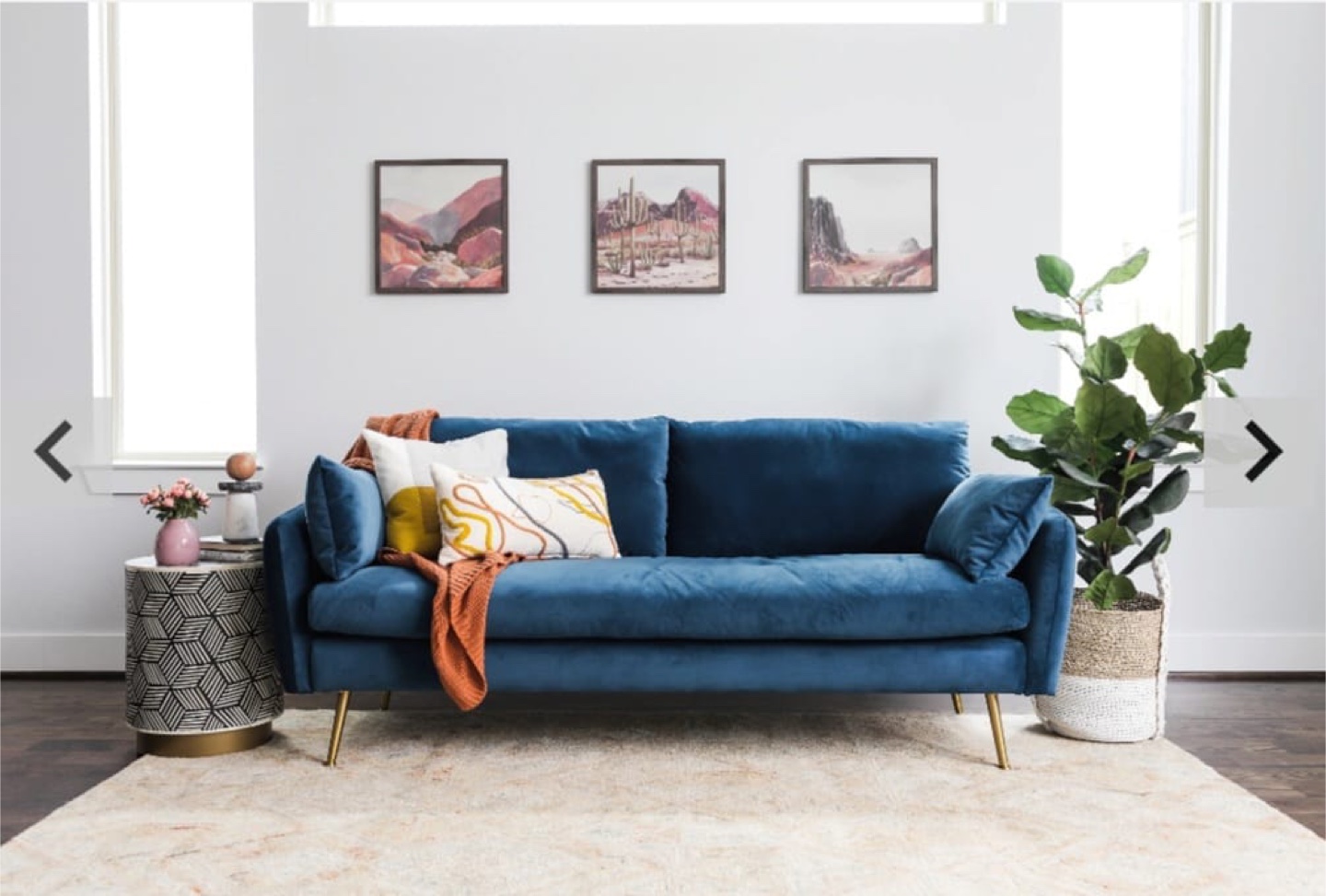 Brand New Accept Sofa Lake Blue - photo 2