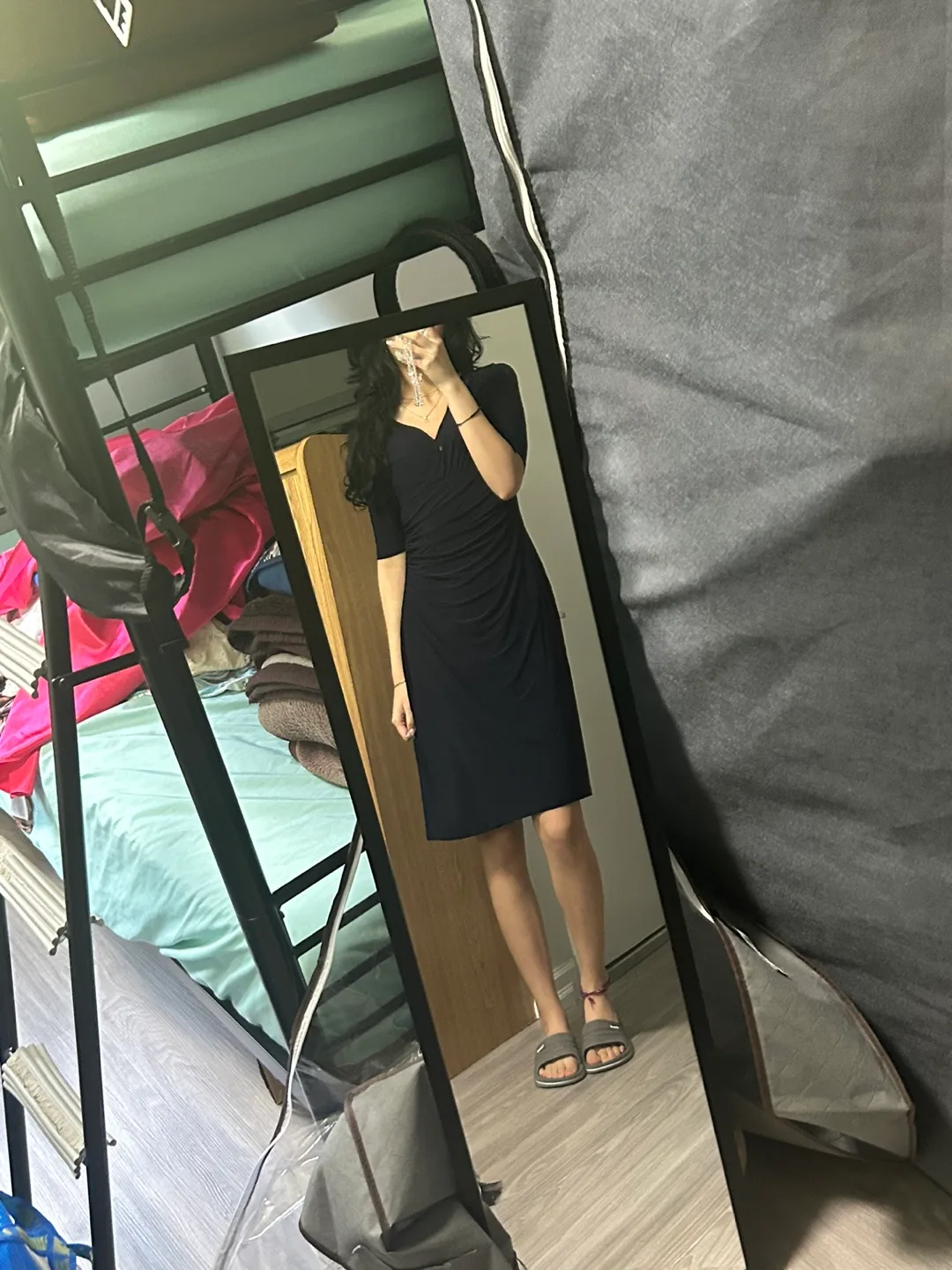 Navy Blue Dress thumbnail