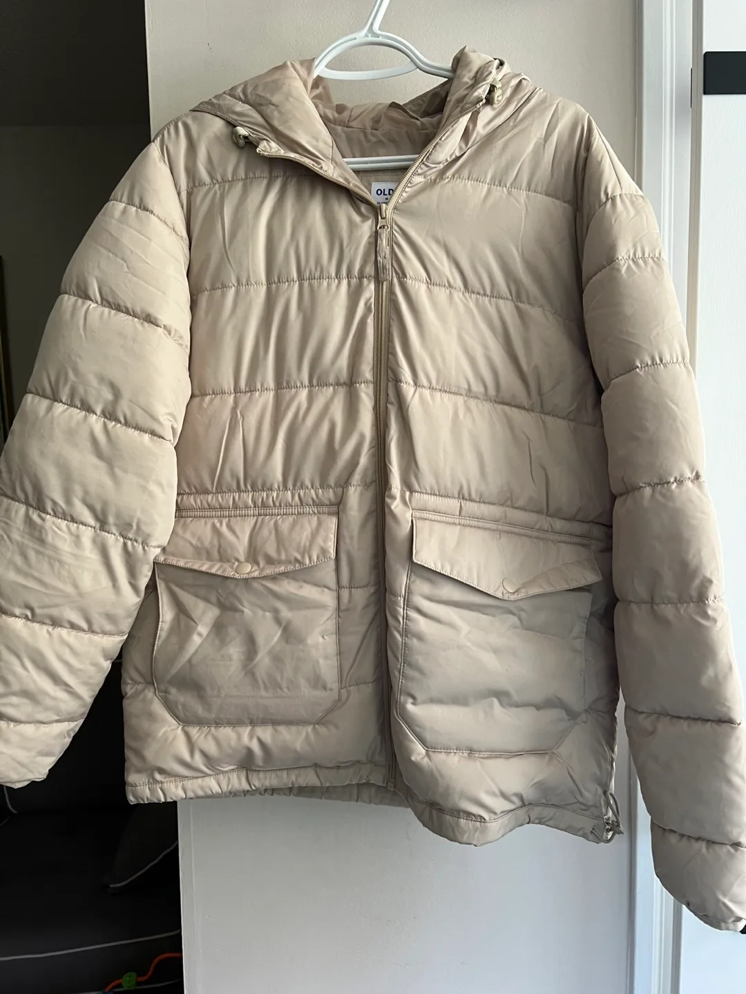 Old Navy Hooded Quilted Puffer Jacket thumbnail