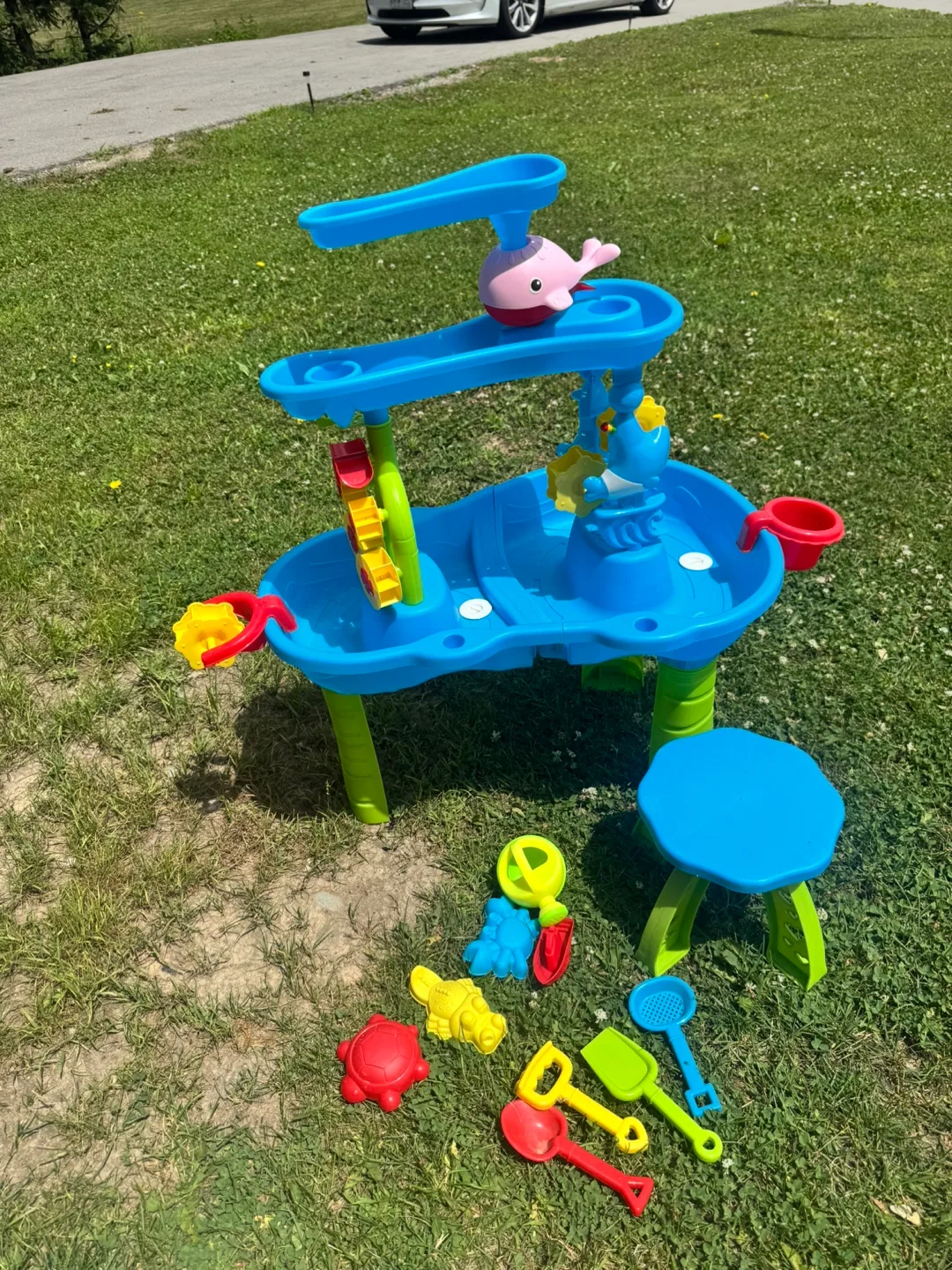 Water / Sand table with chair for kids thumbnail