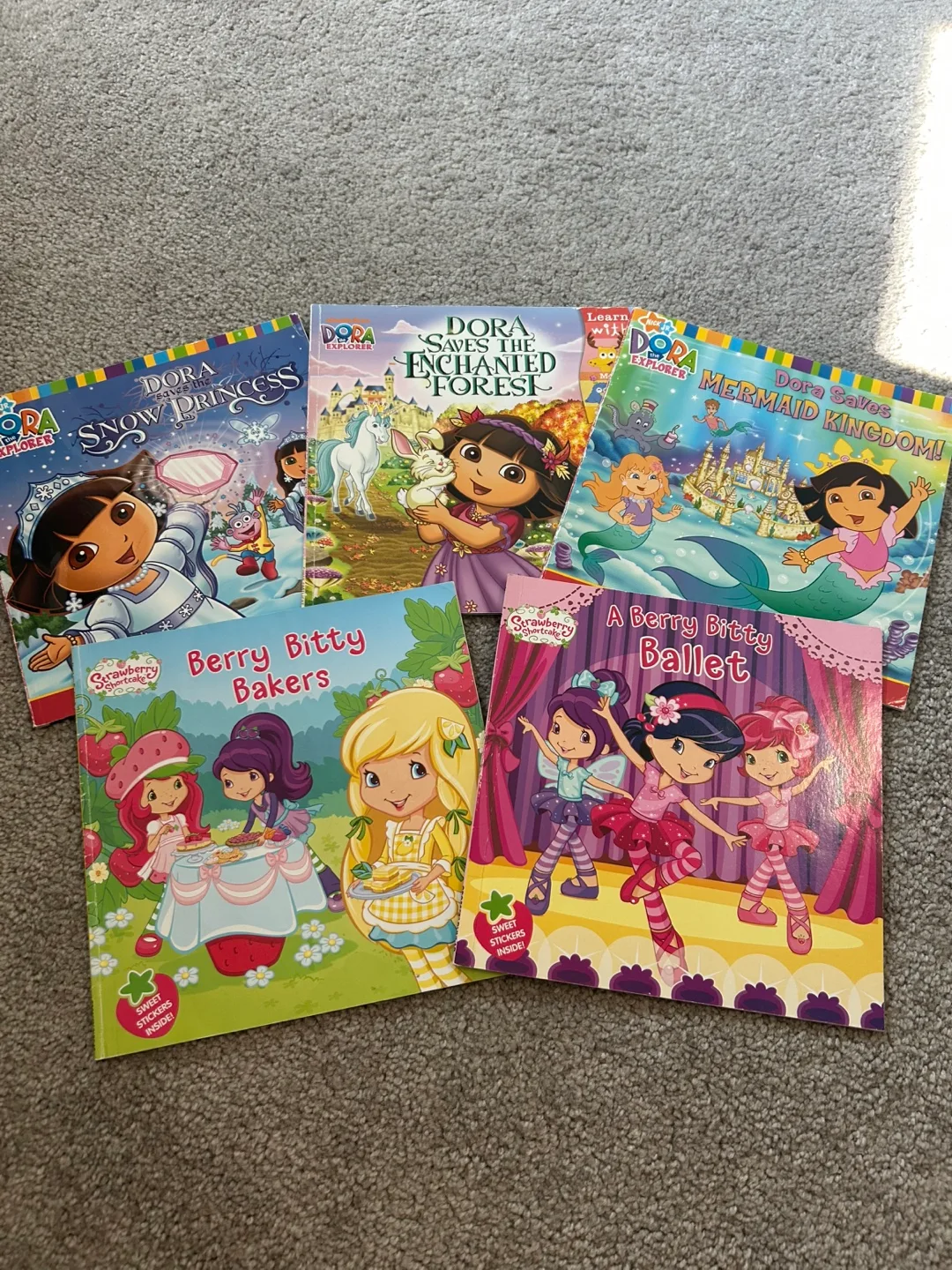 Dora the Explorer & Strawberry Shortcake Books thumbnail
