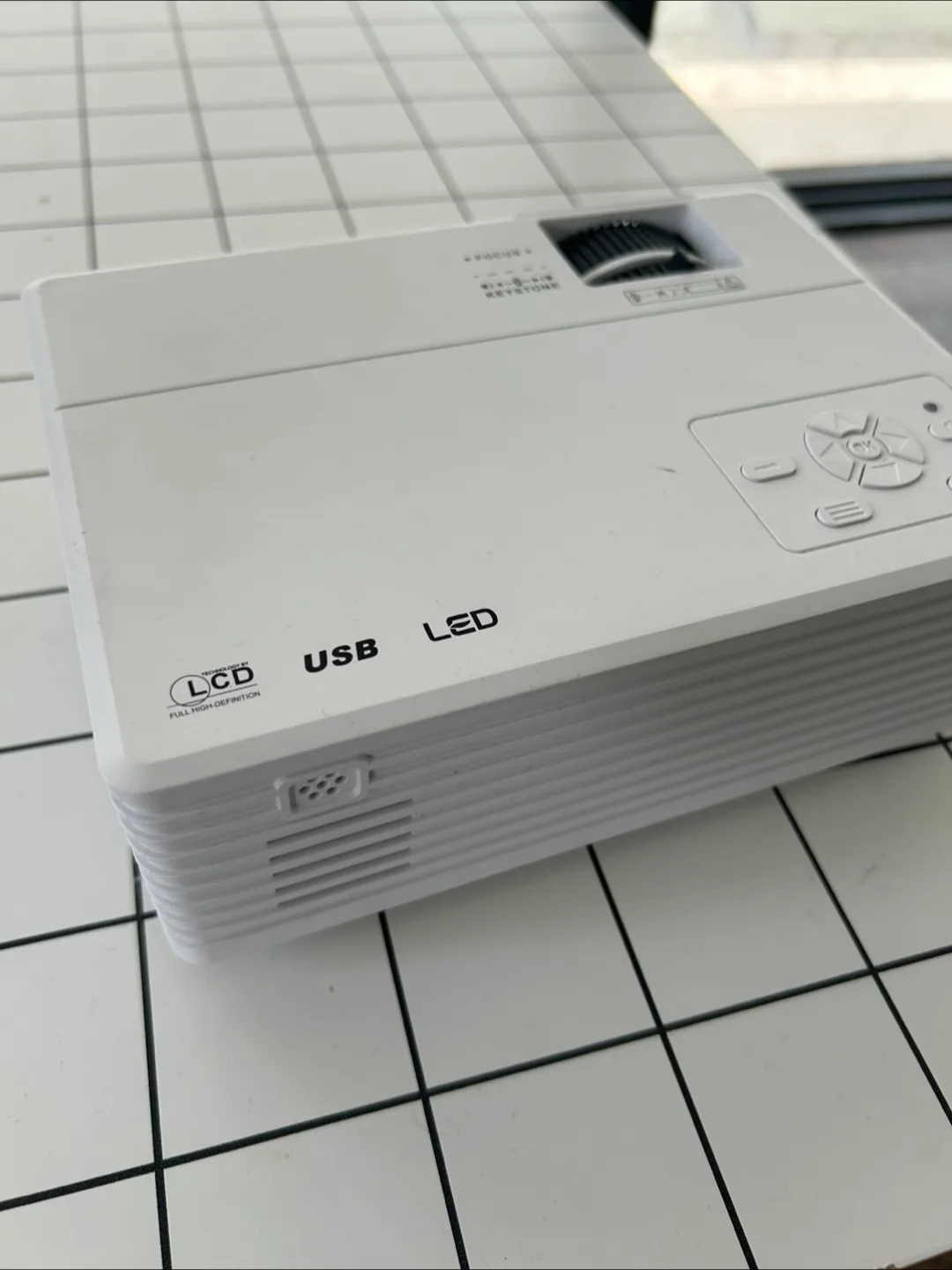 White LCD LED Projector thumbnail