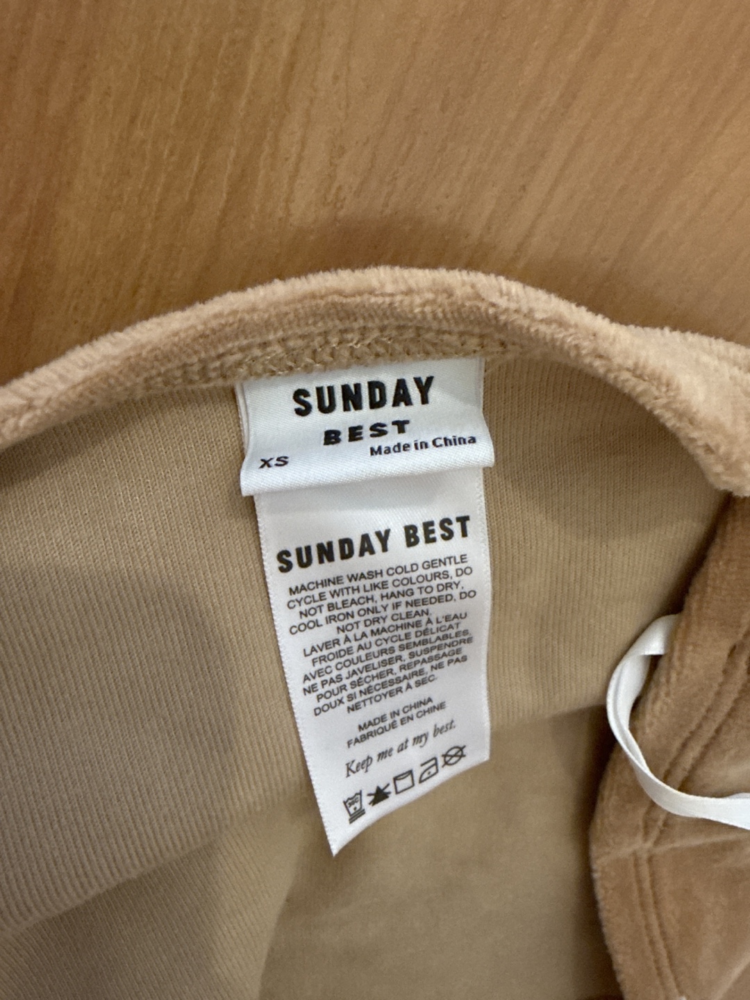 Sunday Best XS Tube Top - Beige - photo 3