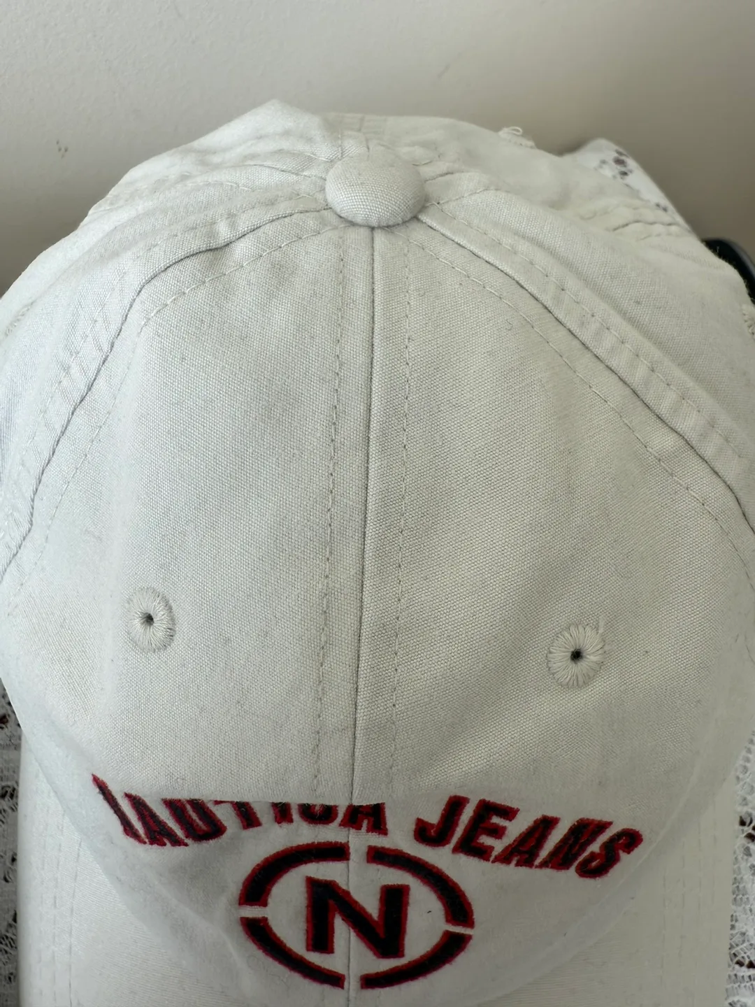 2 Nautica Jeans Company Baseball Caps 🆕 ONE SIZE FITS ALL!! image indicator(4)