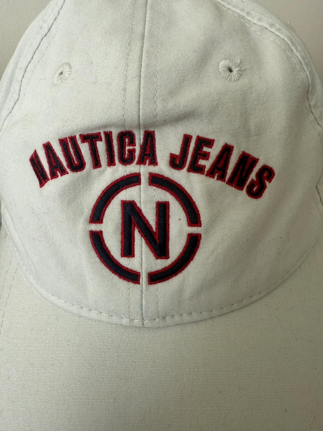 2 Nautica Jeans Company Baseball Caps 🆕 ONE SIZE FITS ALL!! image indicator(2)