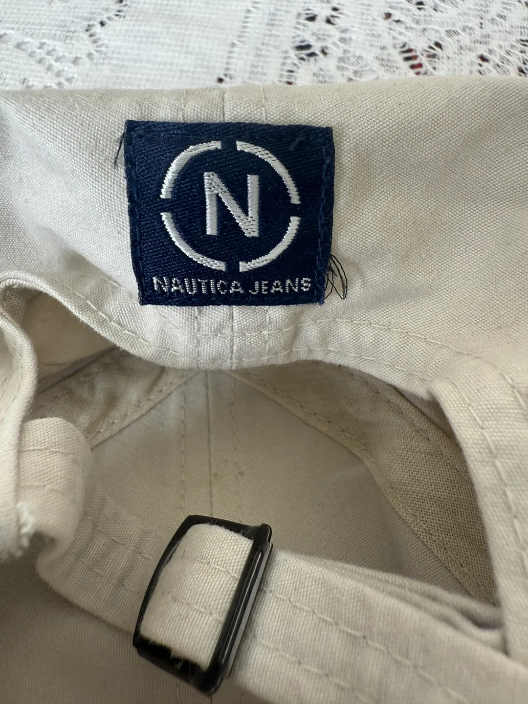 2 Nautica Jeans Company Baseball Caps 🆕 ONE SIZE FITS ALL!! image indicator(8)