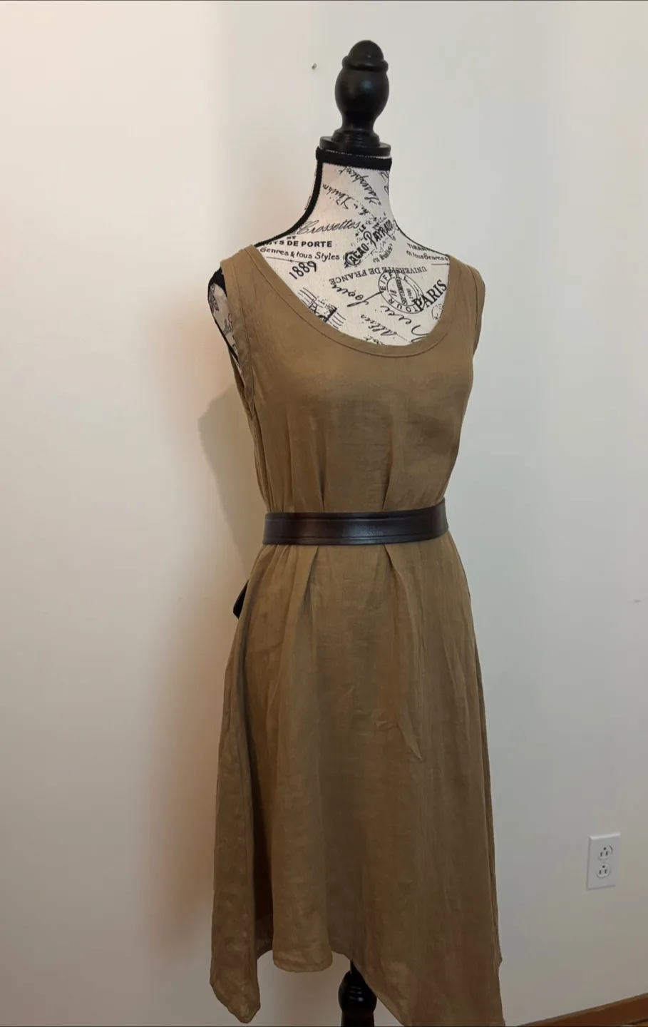 Linen Dress hand made in Poland image indicator(2)