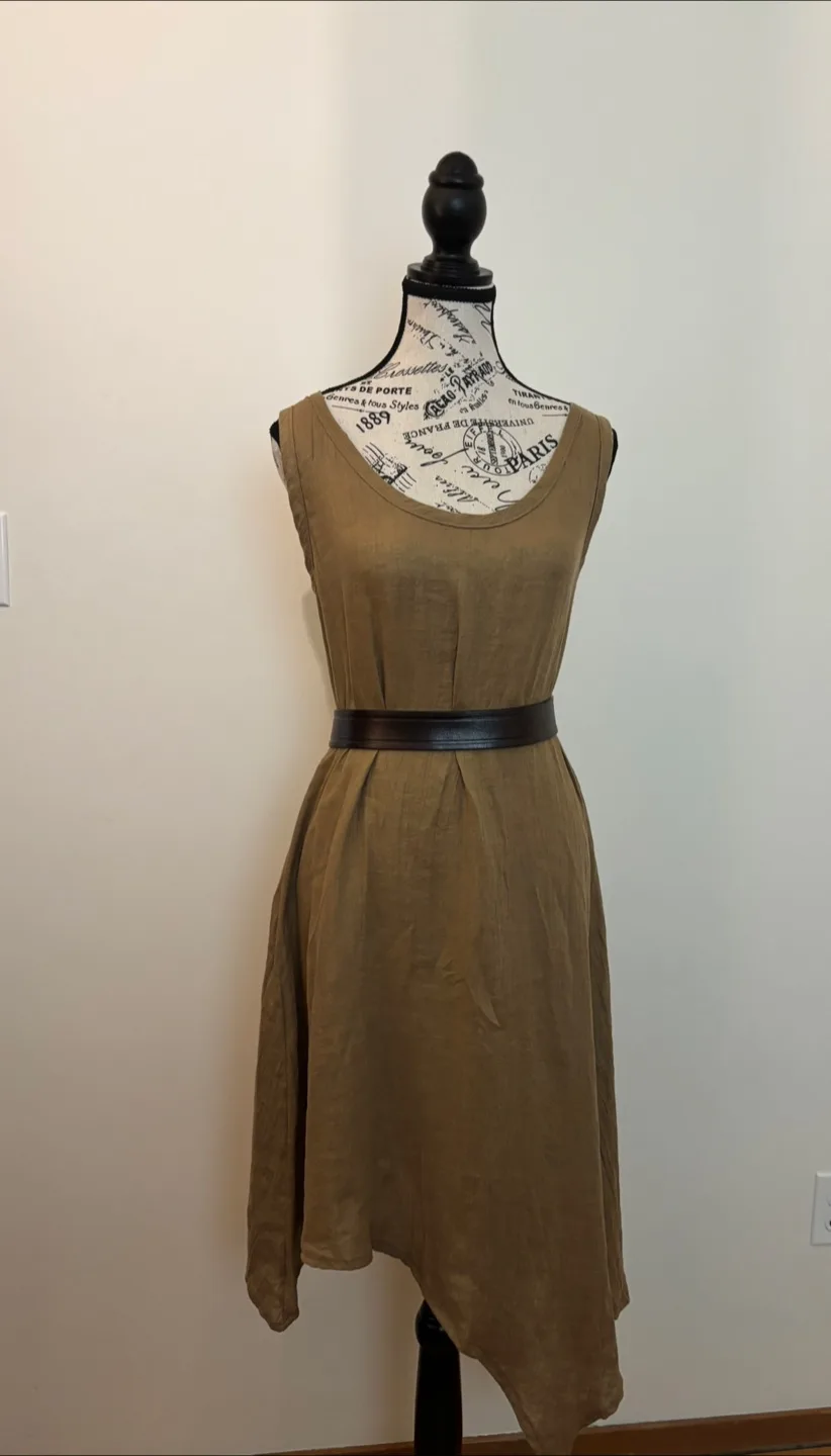 Linen Dress hand made in Poland image indicator(5)