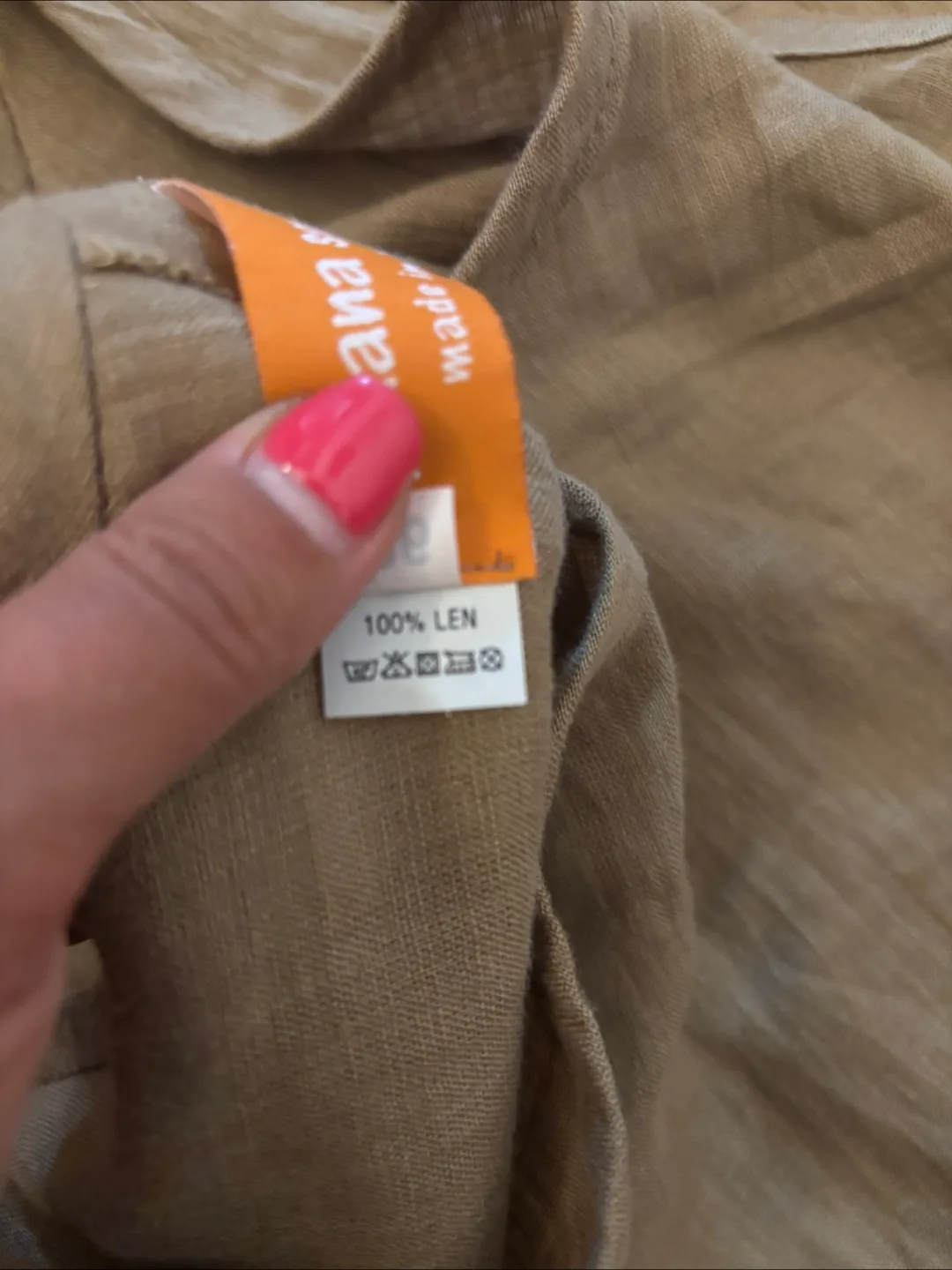 Linen Dress hand made in Poland image indicator(9)