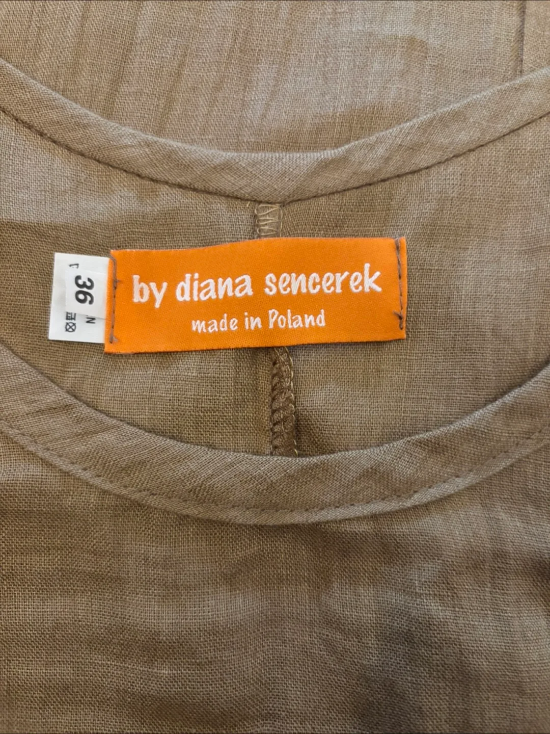 Linen Dress hand made in Poland image indicator(10)