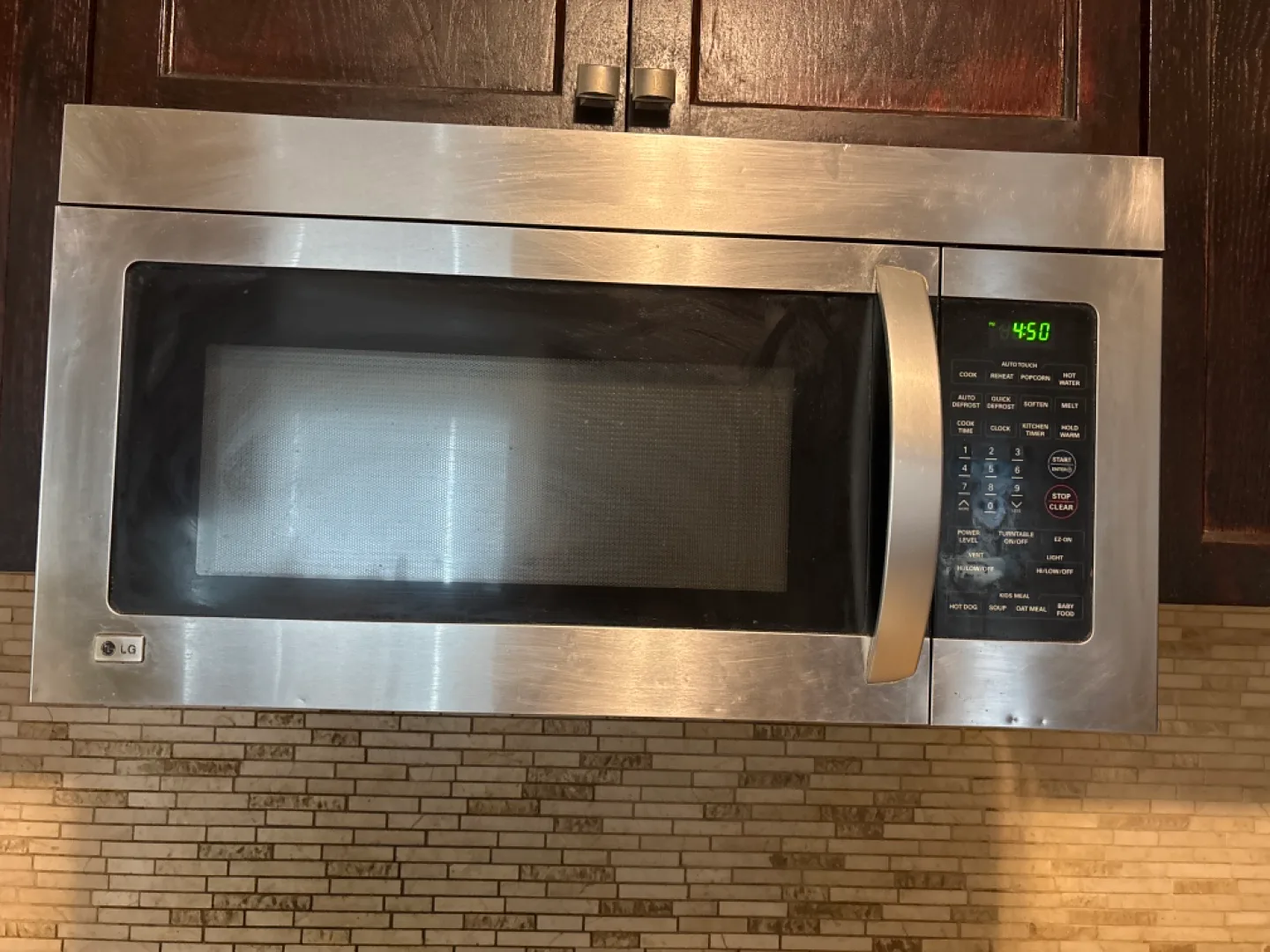 LG Stainless Steel Over-the-Range Microwave thumbnail