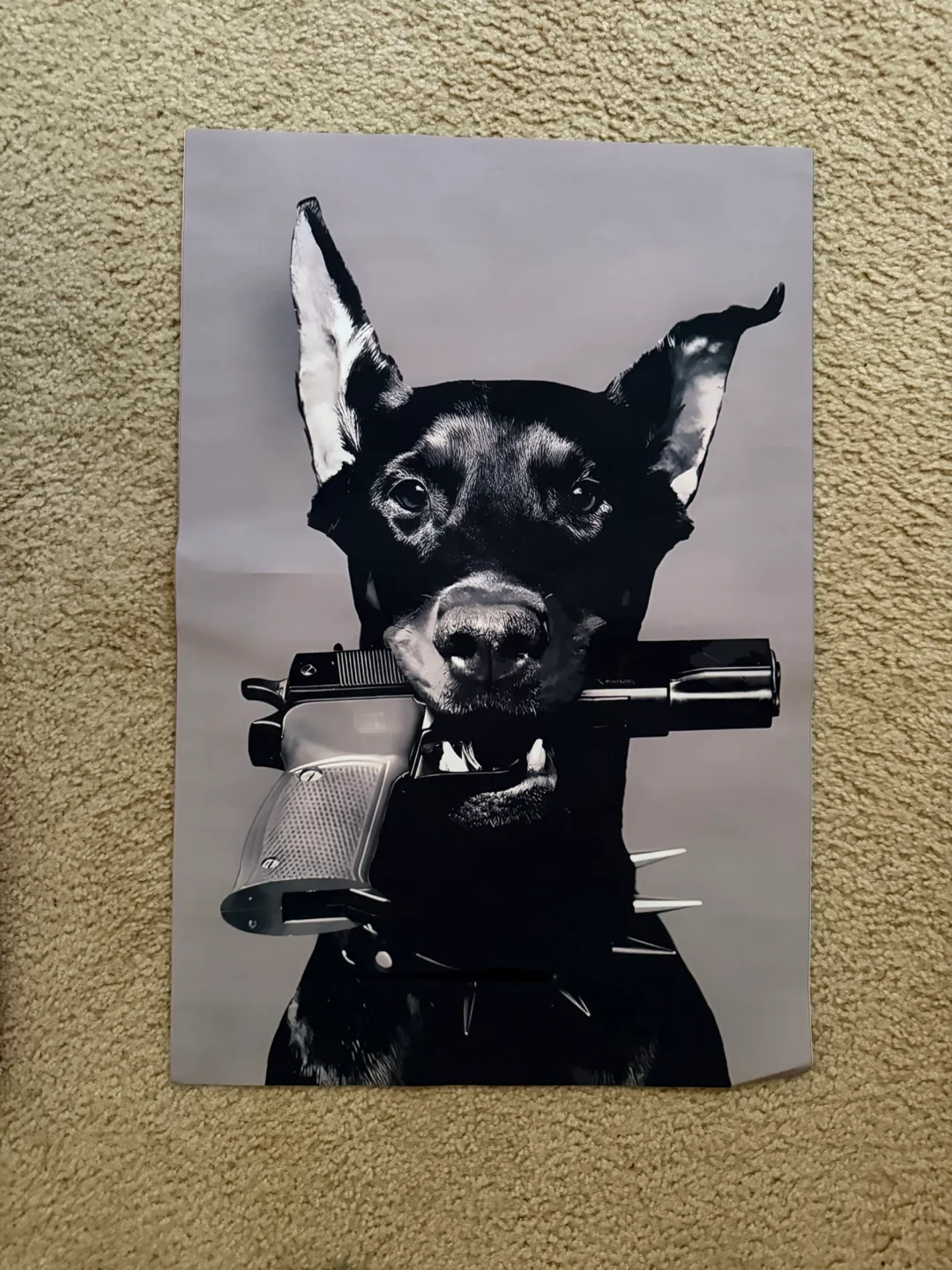 Dog print poster thumbnail