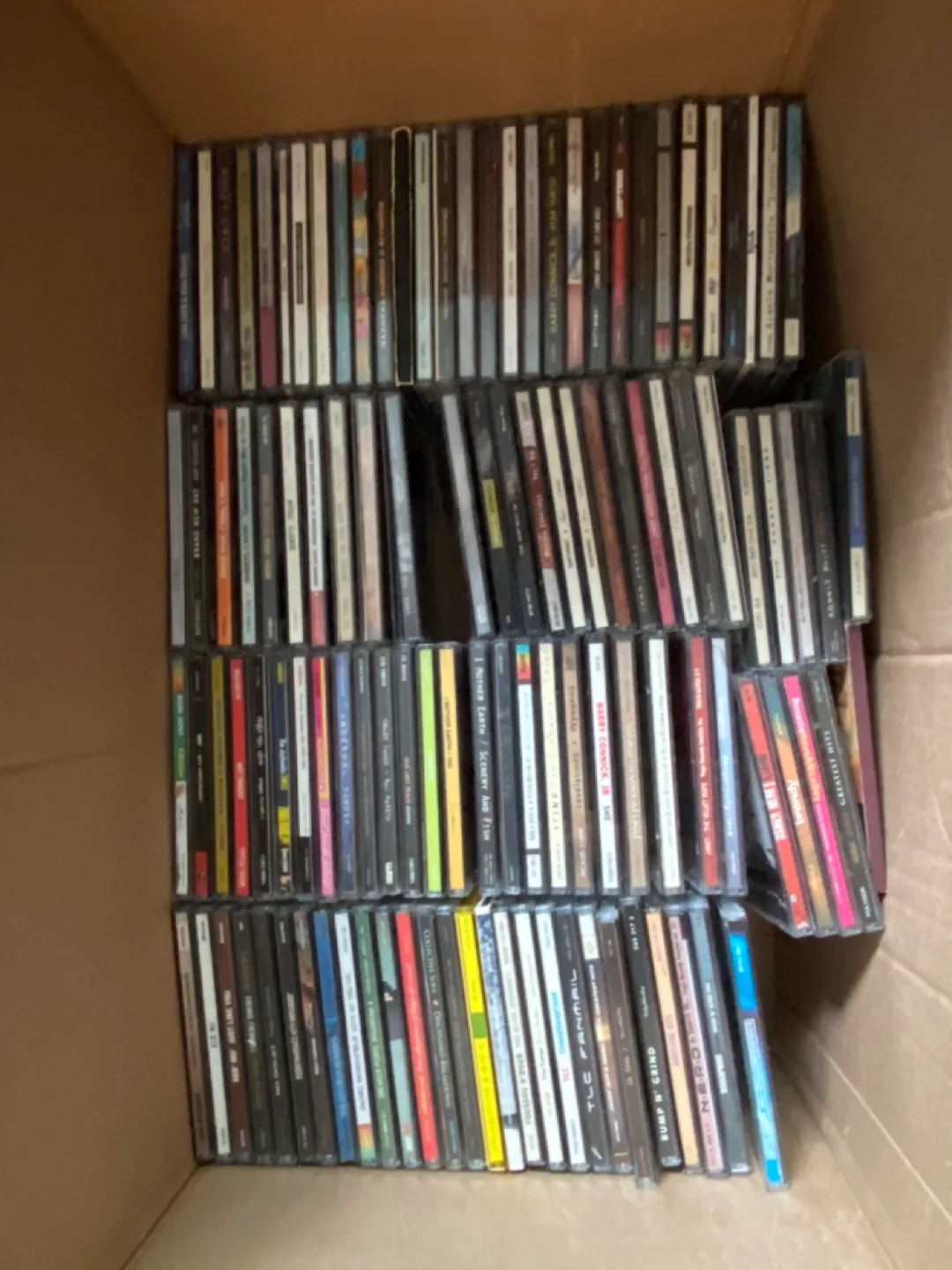 Box of Various Music CDs thumbnail