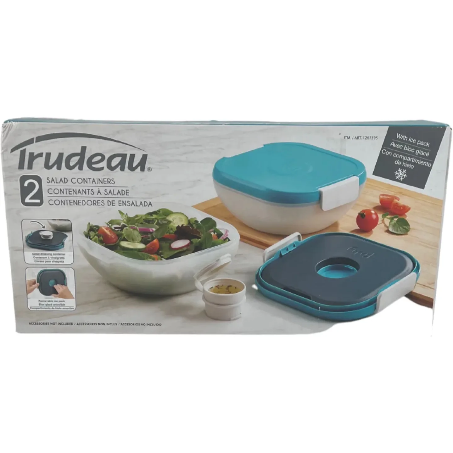 Trudeau Salad Containers - Set of 2 thumbnail