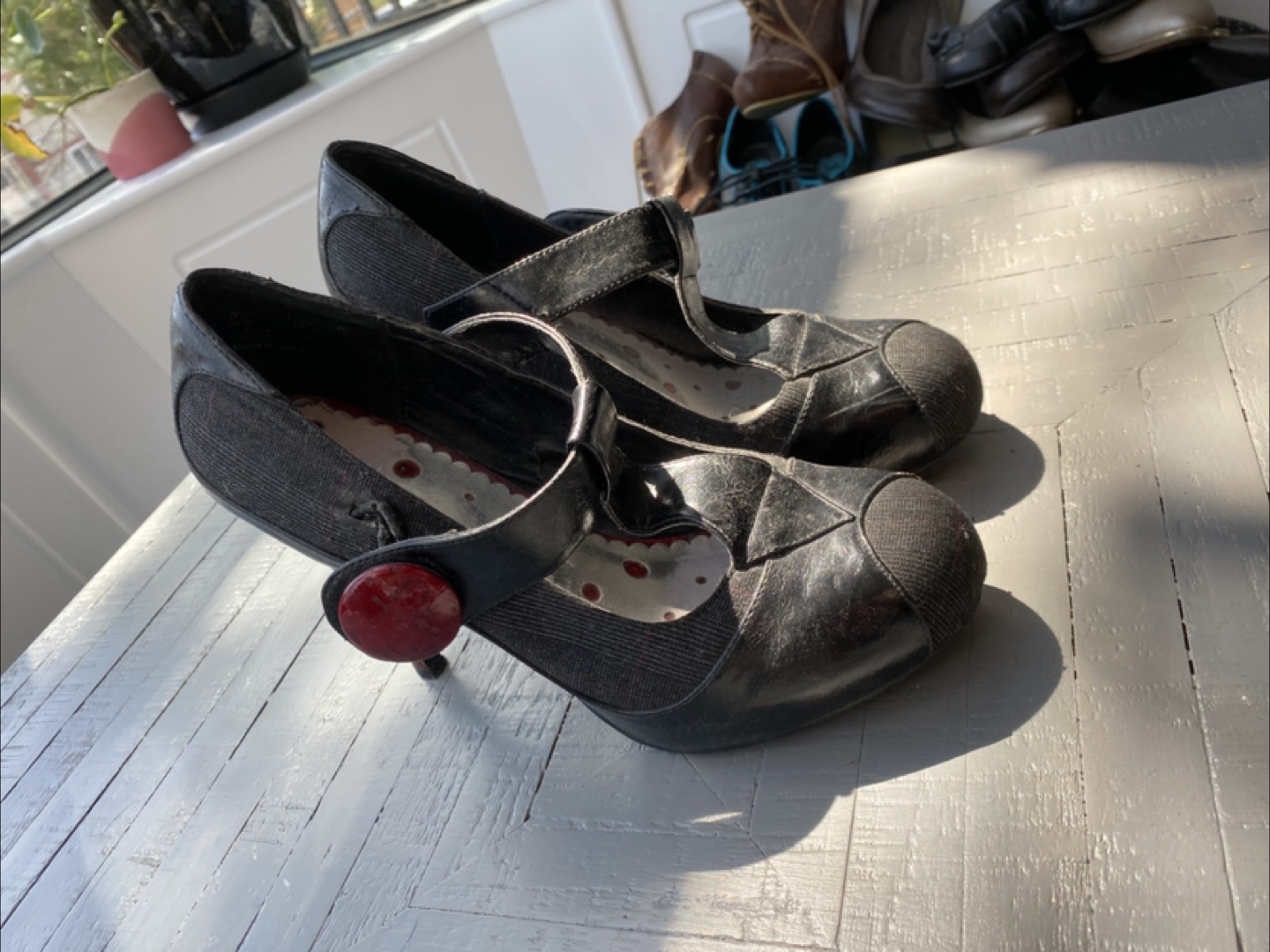 Irregular Choice Abigail Black Heels