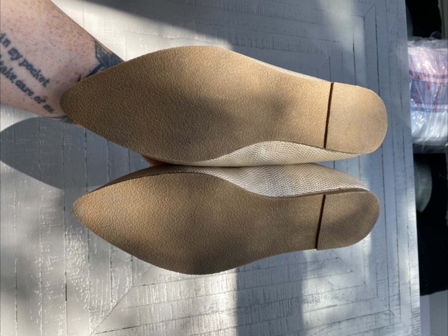 Vero Moda Gold Loafer Flats - photo 2