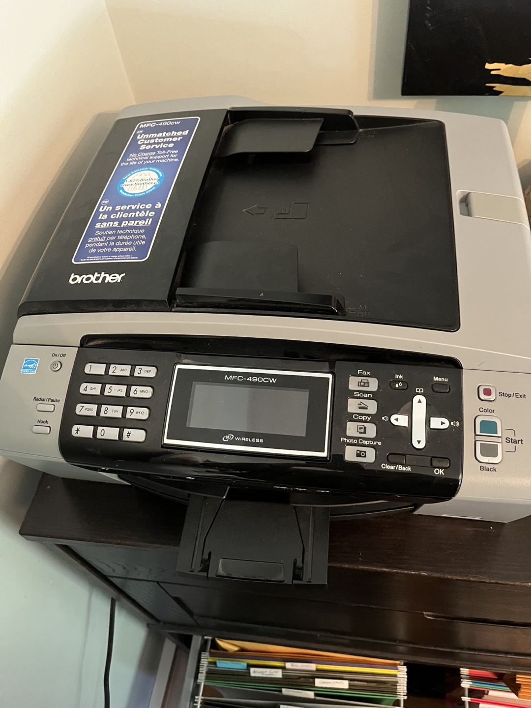 Brother MFC-490CW Wireless All-in-One Printer