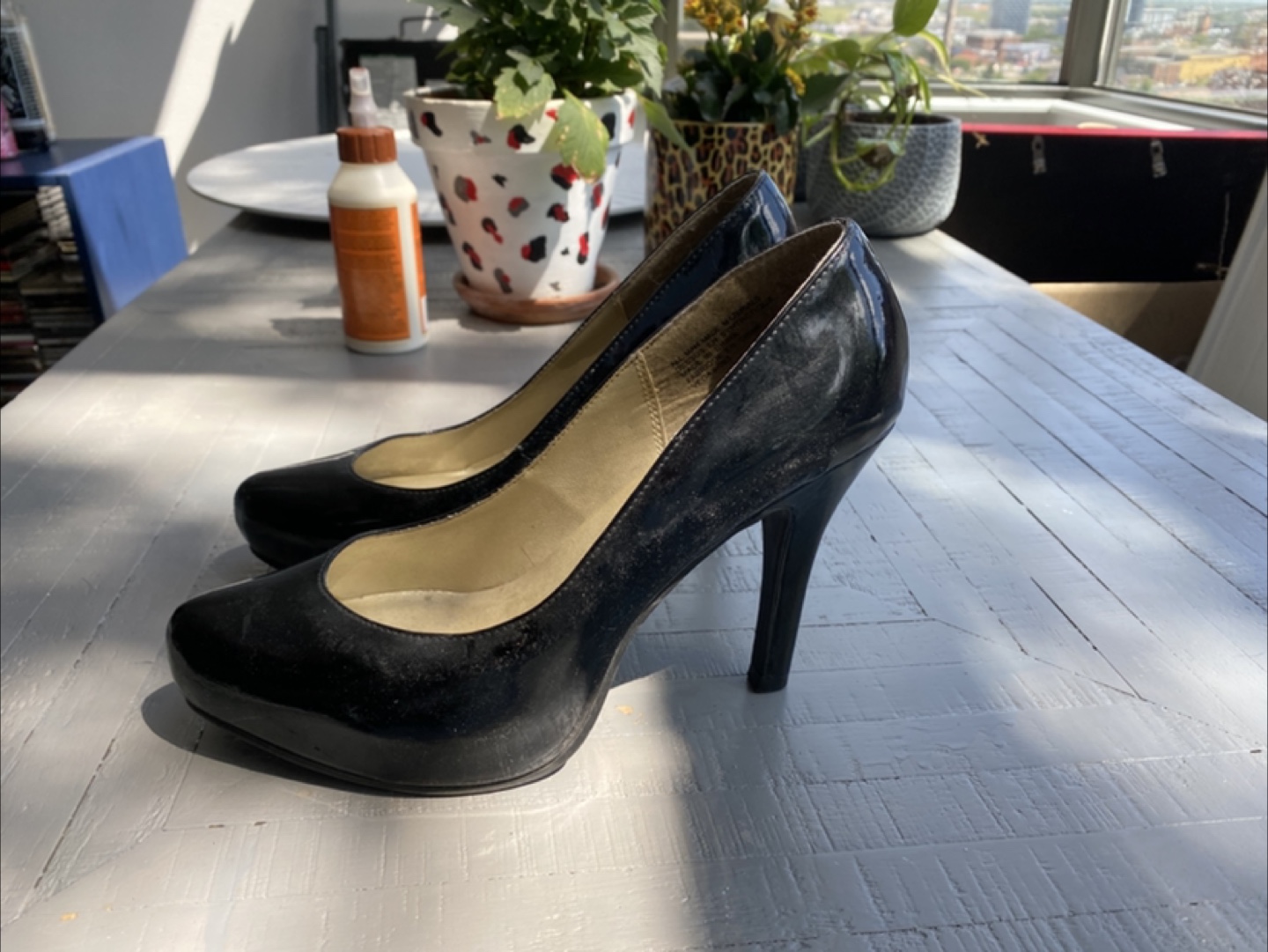 Steve Madden Black Heels, Size 8 - photo 2