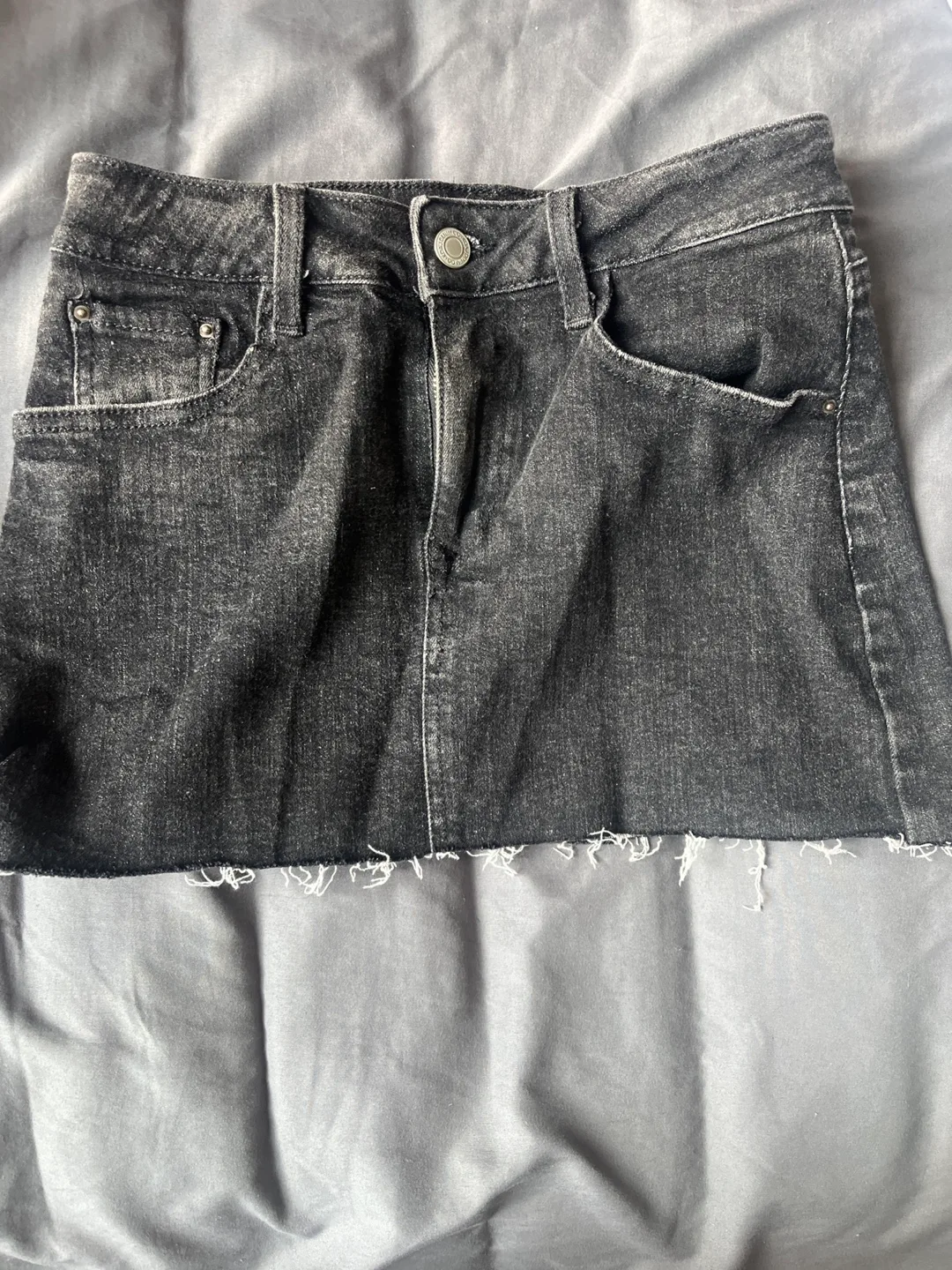 KOAJ Denim Mini Skirt - Size 2 thumbnail