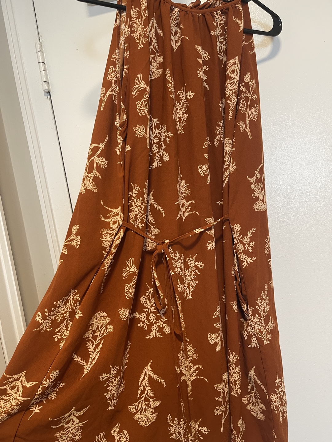Floral Print Halter Sundress - photo 4