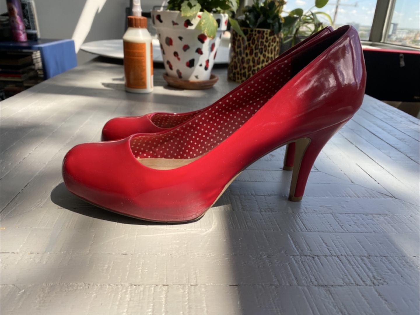 Madden Girl Red Heels, Size 8 - photo 2