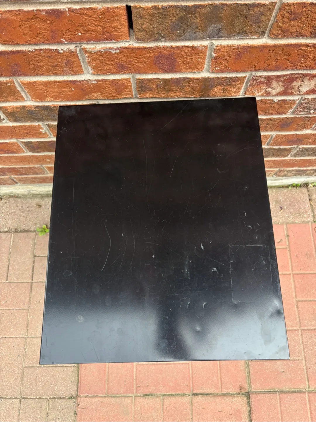 Black Metal Filing Cabinet - 2 Drawers image indicator(3)