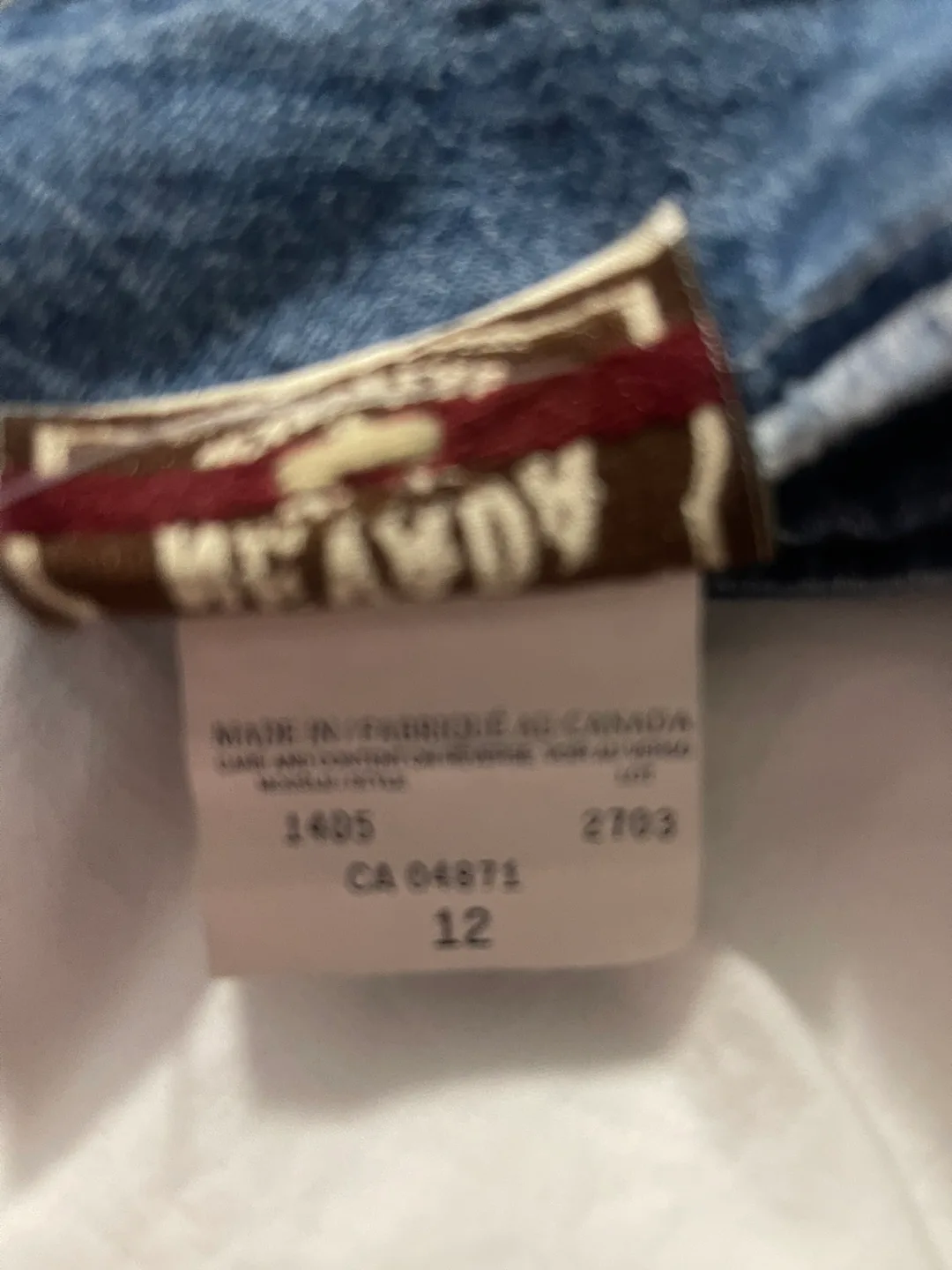 *REDUCED* again! Nevada Jeanswear Denim Halter Dress - Size 12 image indicator(3)