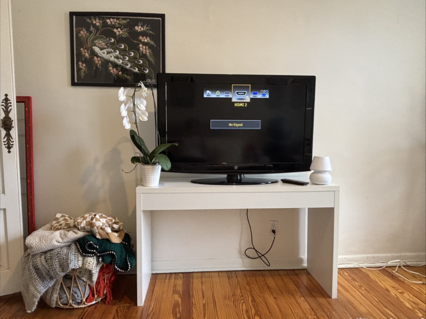 White Console Table